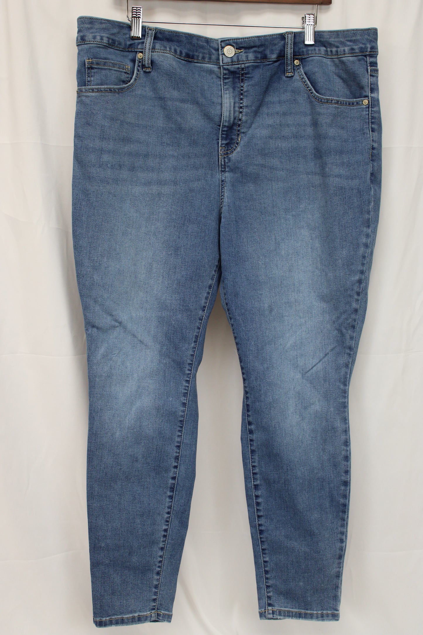 Terra & Sky Skinny Jeans, Women’s 18 Petite