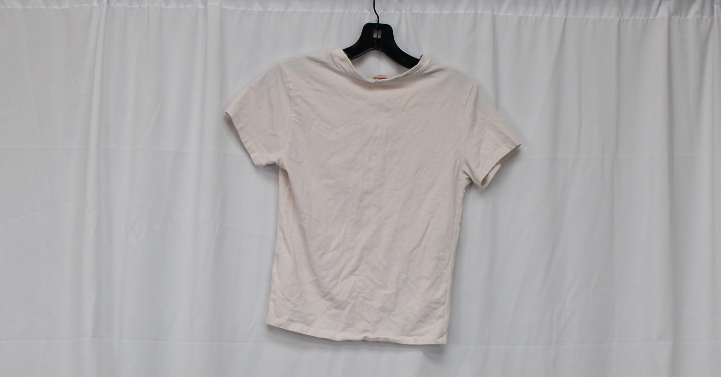 Vibe’n Love Like Jesus Short Sleeve T-Shirt, Cream, Women’s M