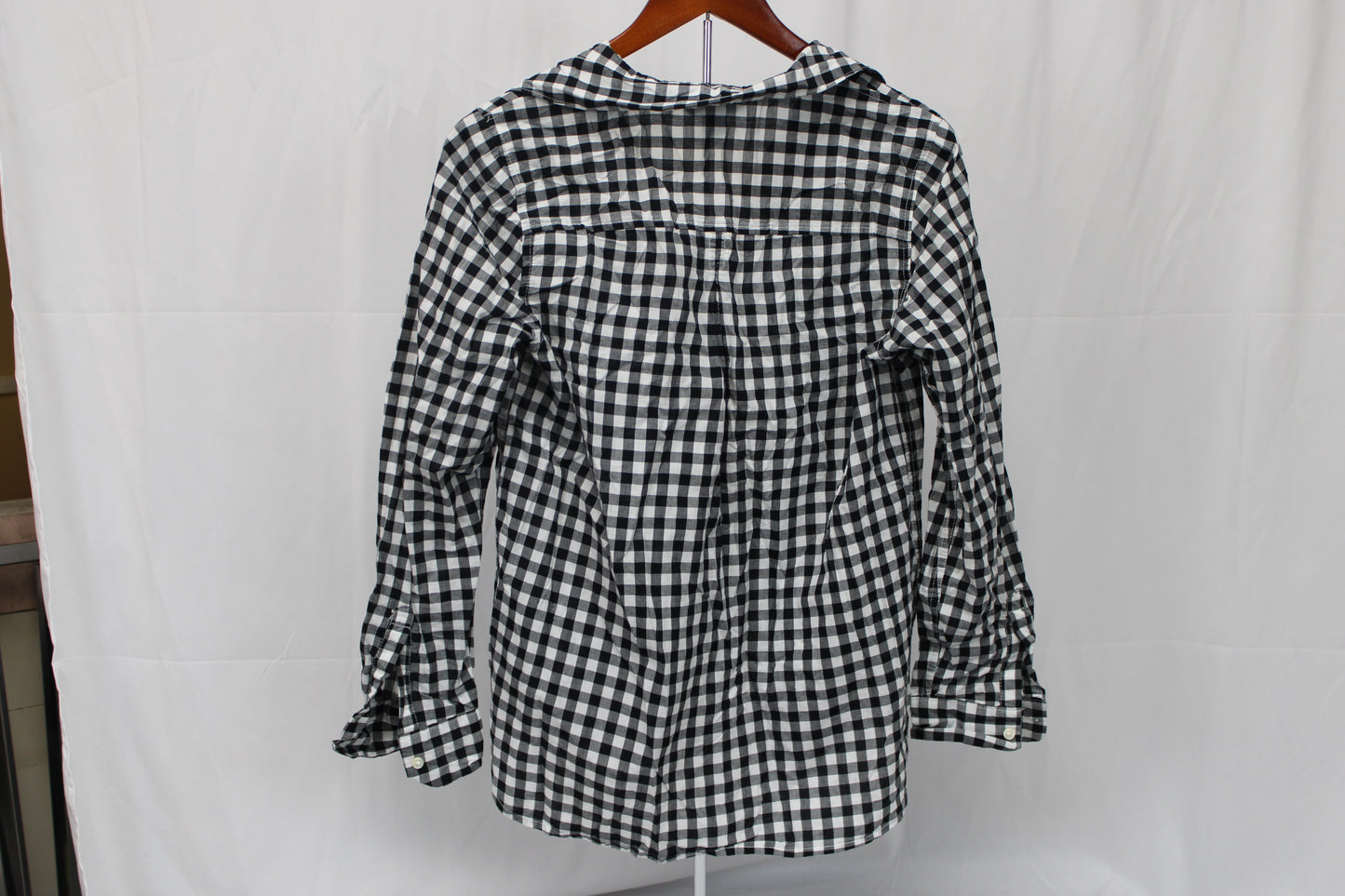 Old Navy Love Plaid Button Up Long Sleeve, Women’s M