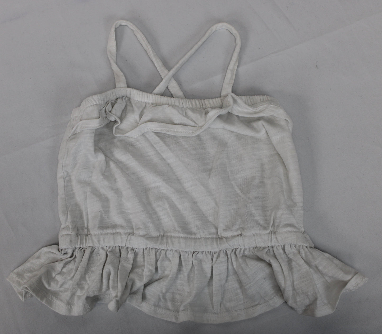 Old Navy Spaghetti Strap Blouse, White, Girls 3T