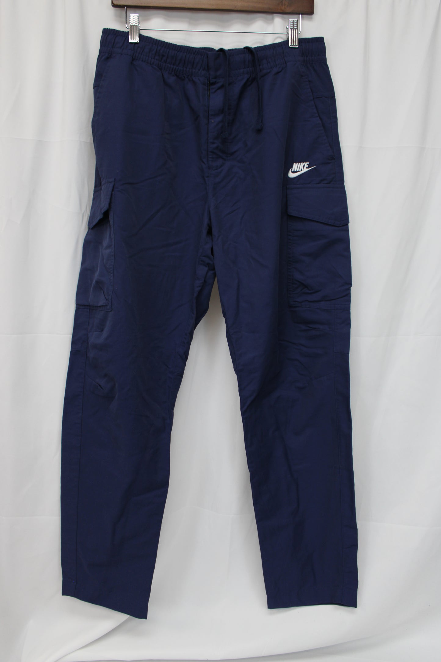 Nike Athletic Sweatpants, Navy, Men’s L