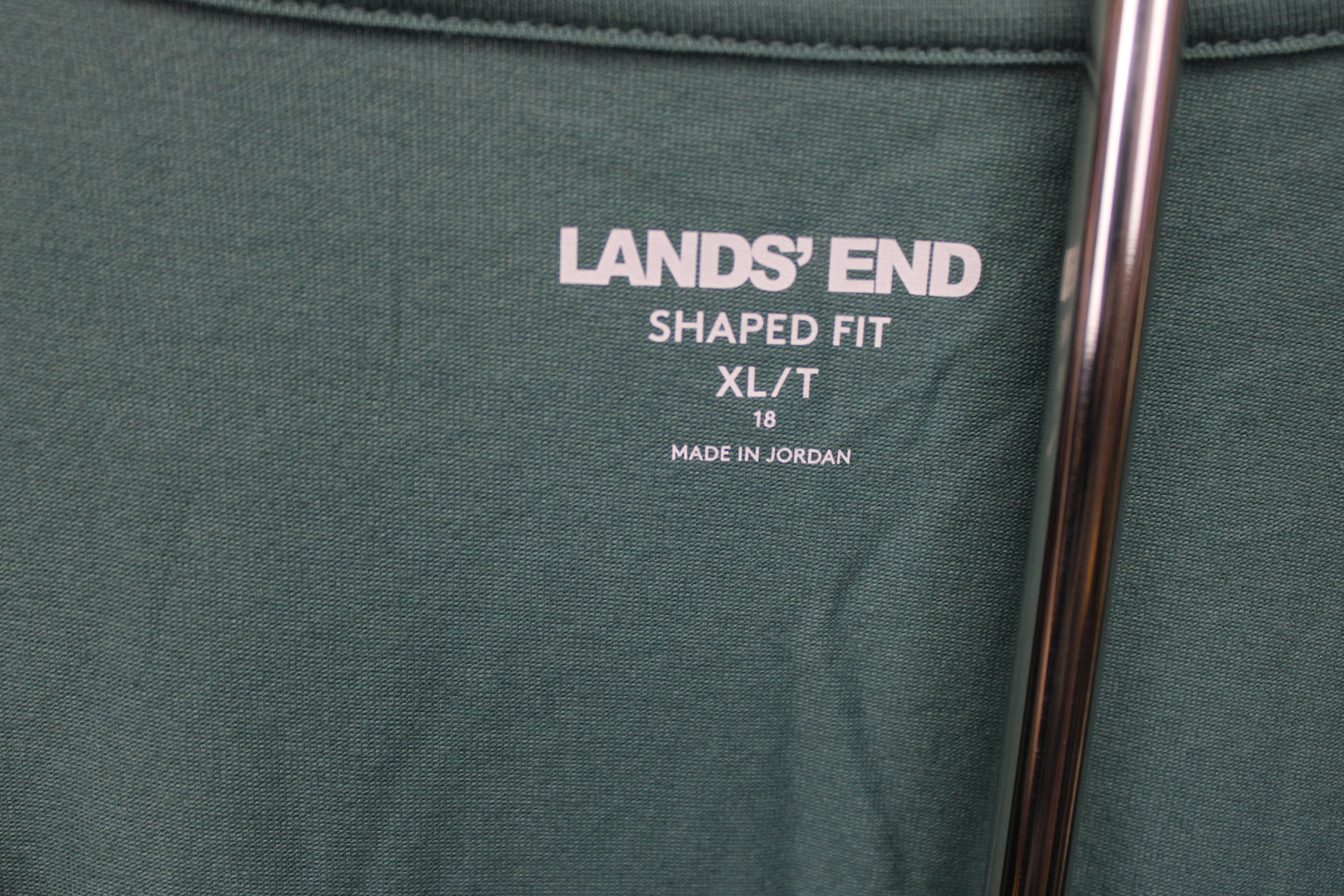 Land’s End Shape Fit T-Shirt, Green, Women’s XL