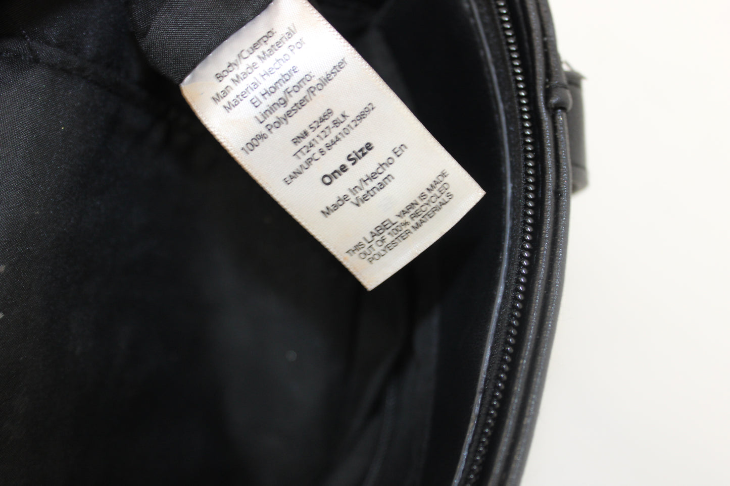Black Leather Purse