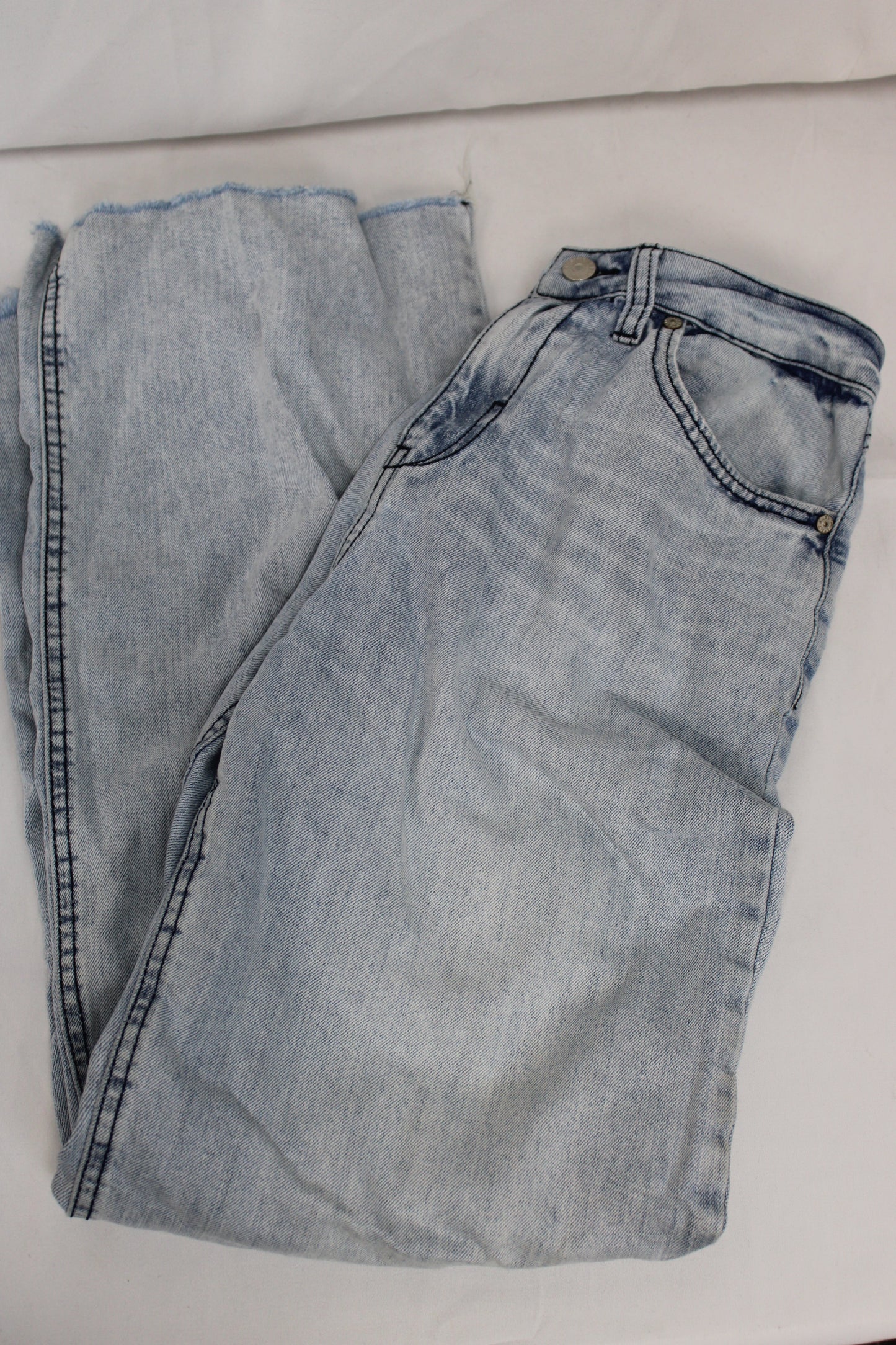 Sincerely Jules Light Wash Wide Leg Jeans, Women’s 7/28