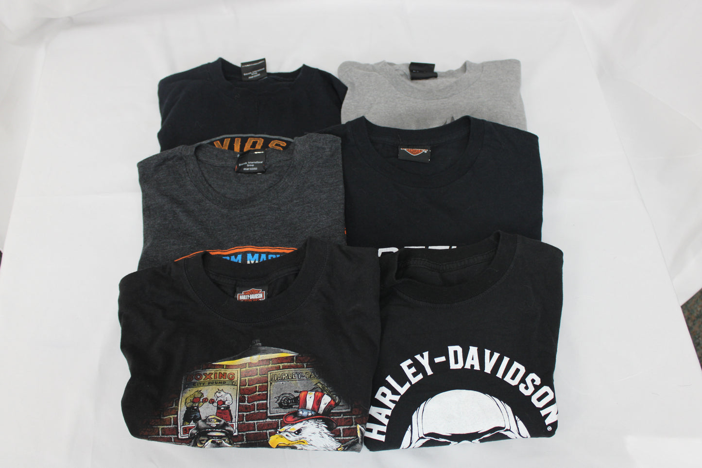 Harley-Davidson T-Shirt Bundle (6), Black, S