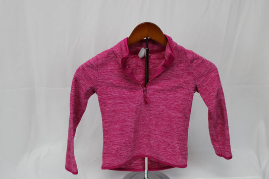 Athletic Works Fleece Jacket, Pink, Girls XS