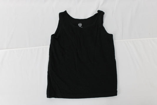 Wonder Nation Black Tank Top, Youth 4T-5T