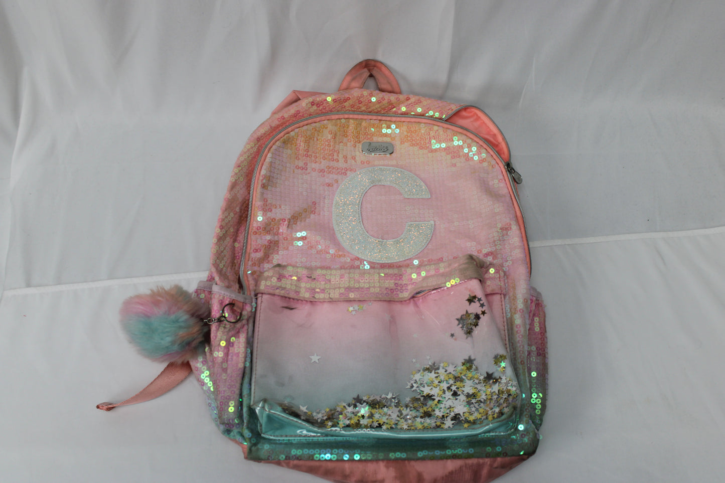 Justice Sequin Backpack