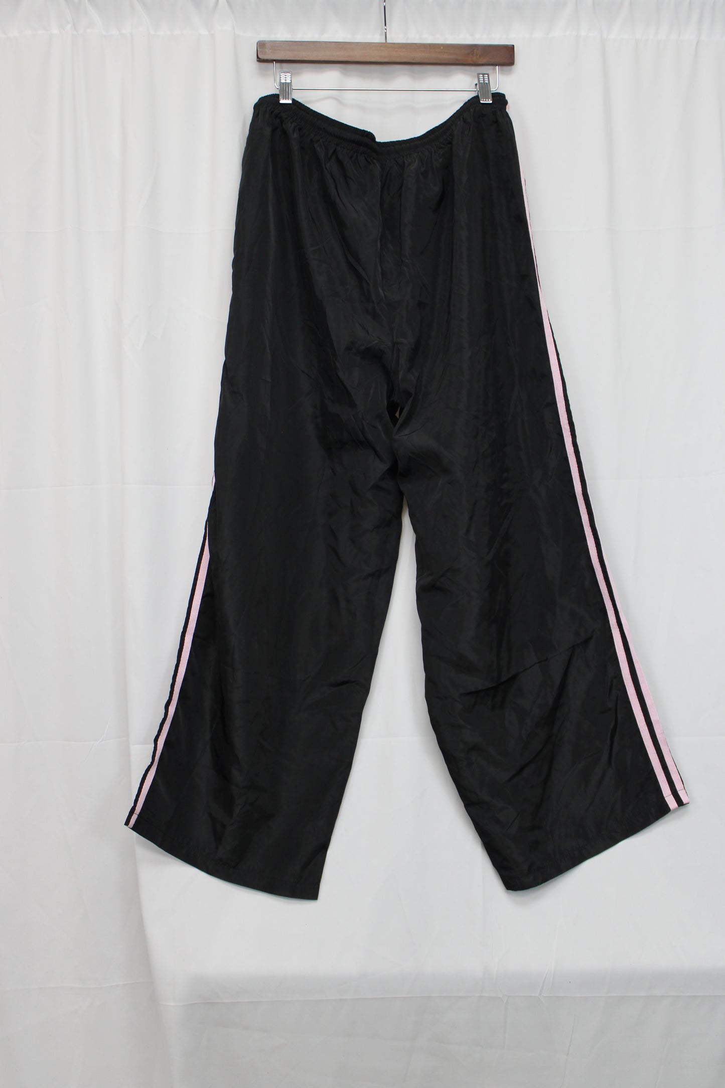 SHIEN Bow Sweatpants, Black/PINK, Women’s XL