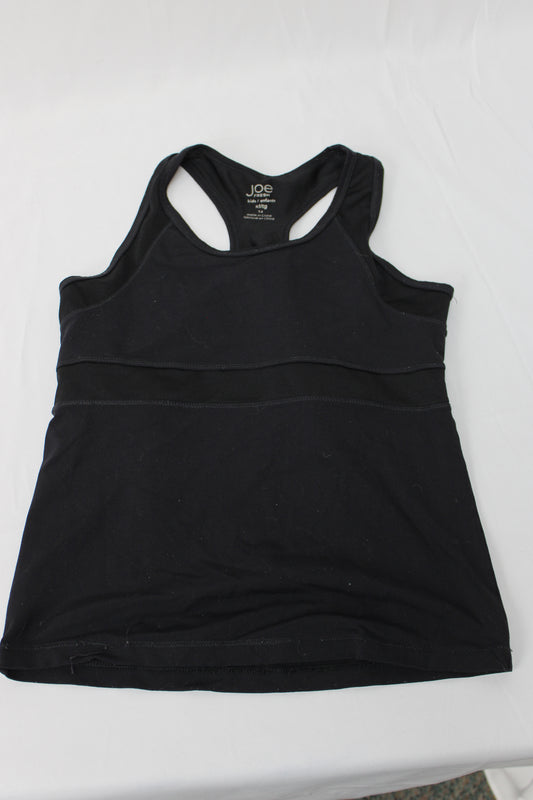 Joe Fresh Black Tank Top, Girls, Youth XL