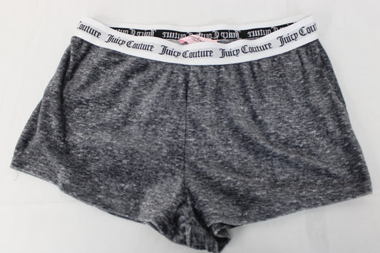 Juicy Couture Pajama Shorts, Gray, Women’s L