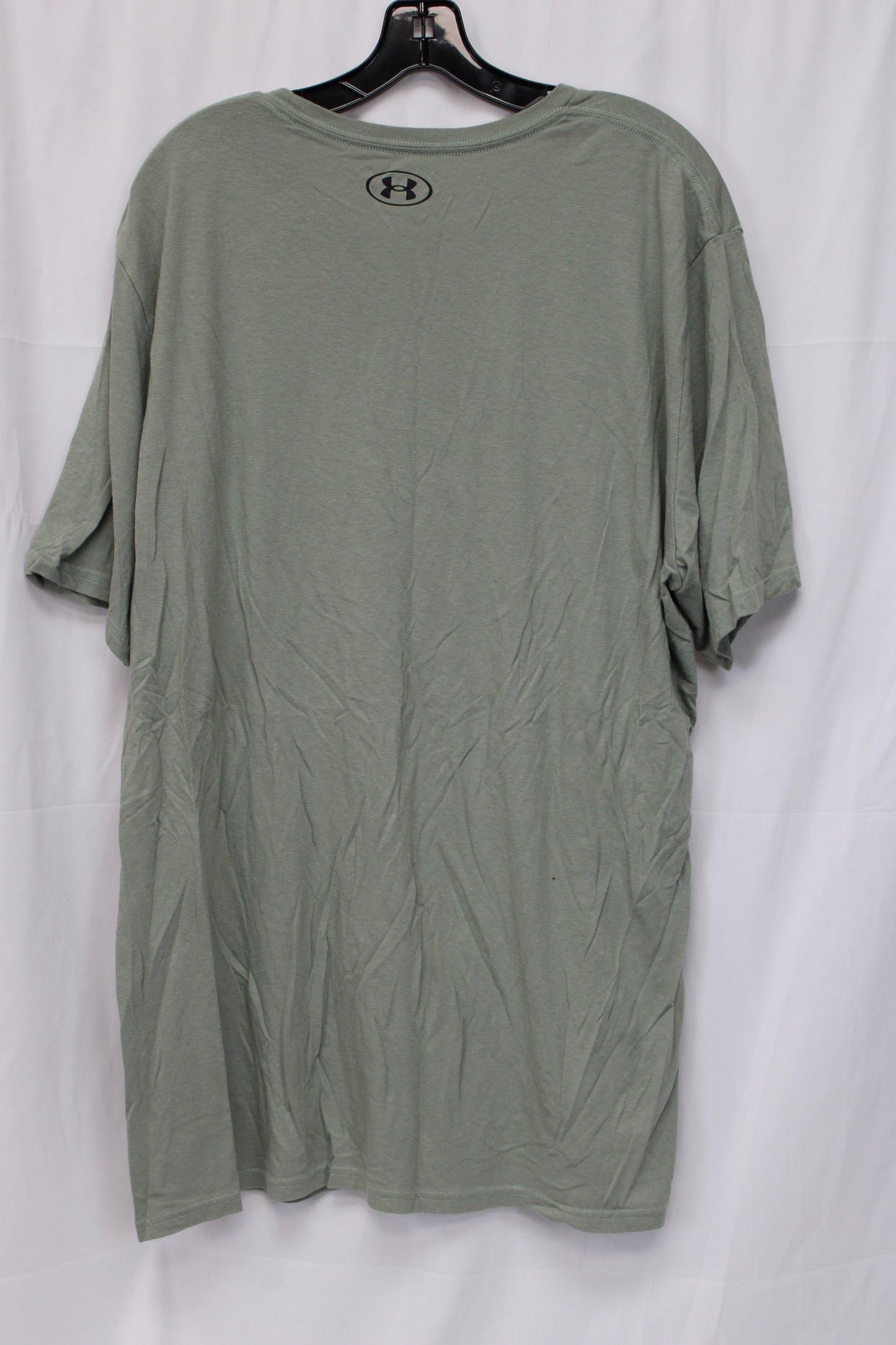 Under Armour Short Sleeve Shirt, Green, Men’s XXL
