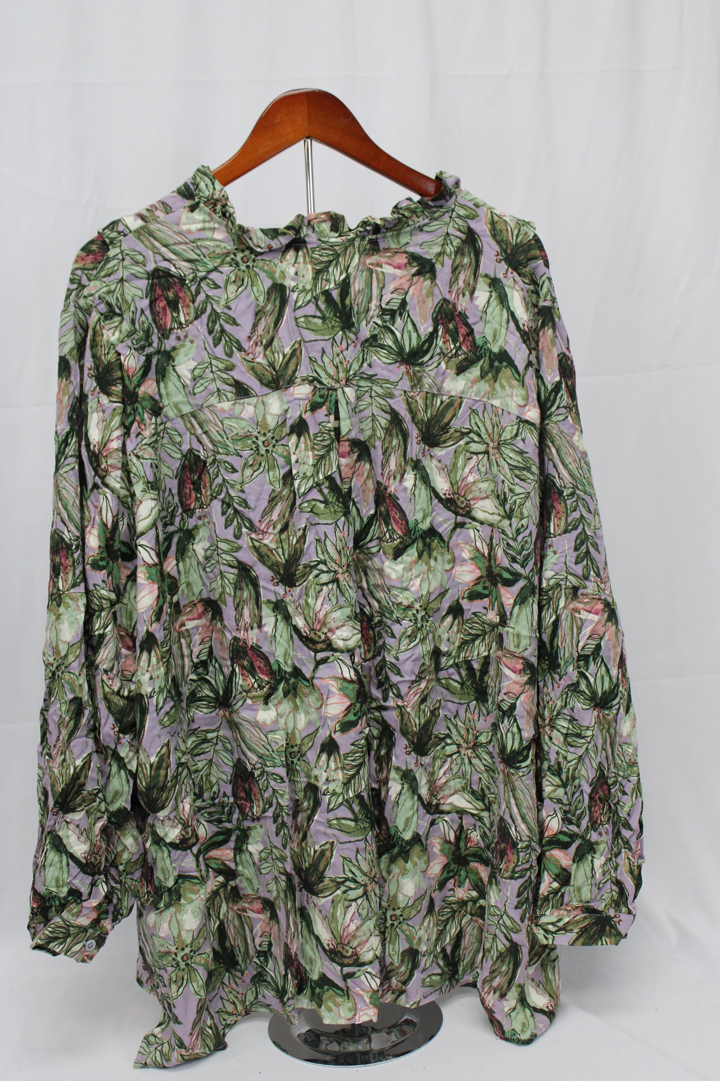 Ulla Popken Tropical Blouse, Women’s 32/34