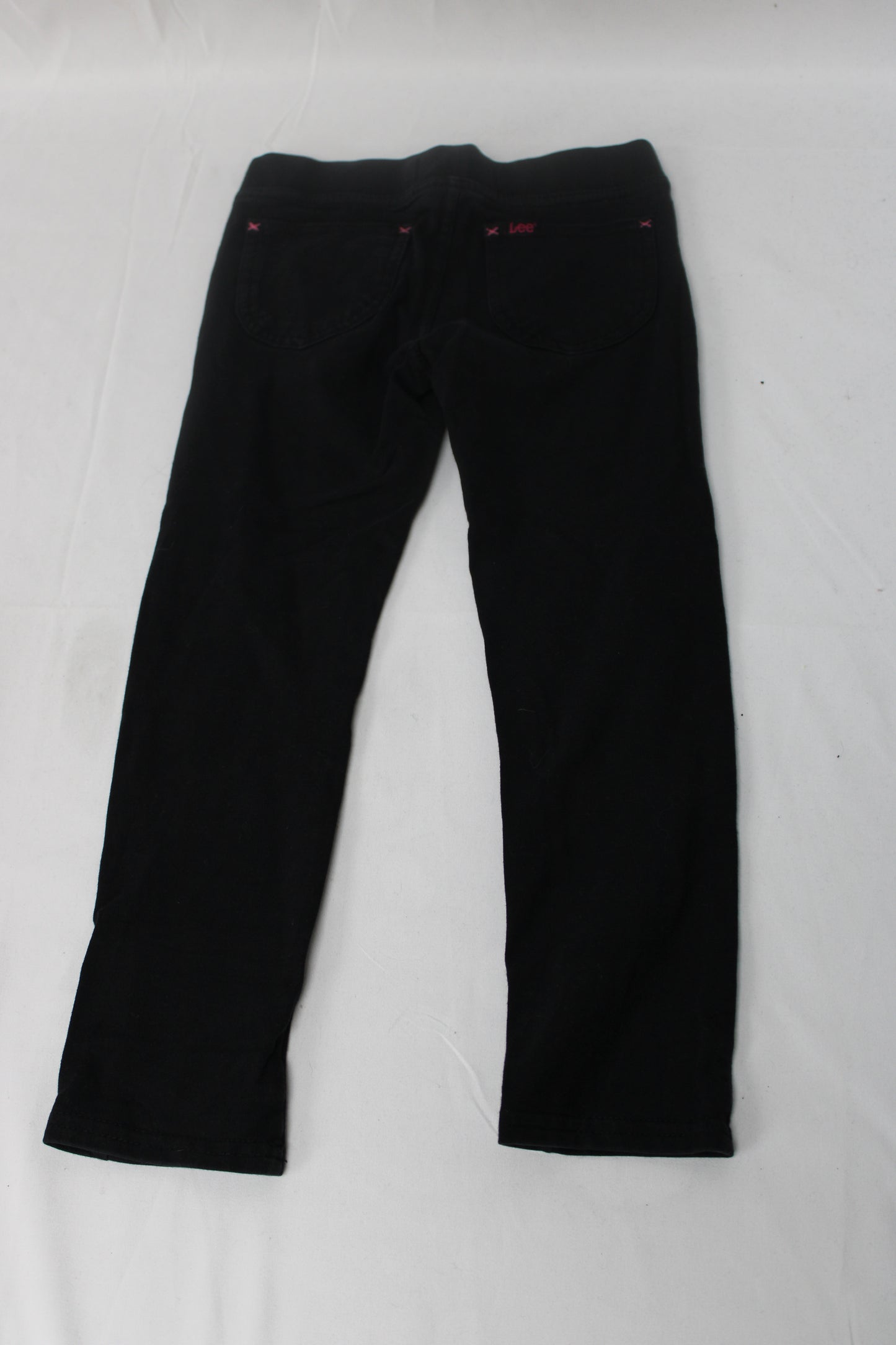 Lee Straight Leg Jeans, Black, Girls 5