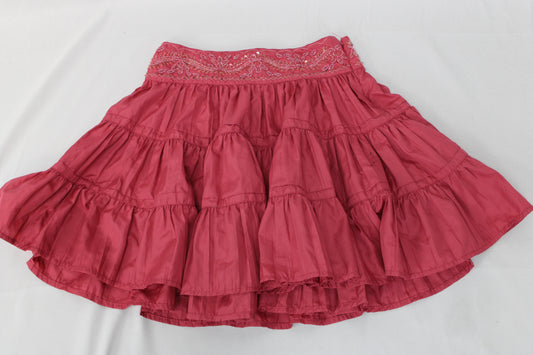 Gap Beaded Layered Skirt, Pink, 4T