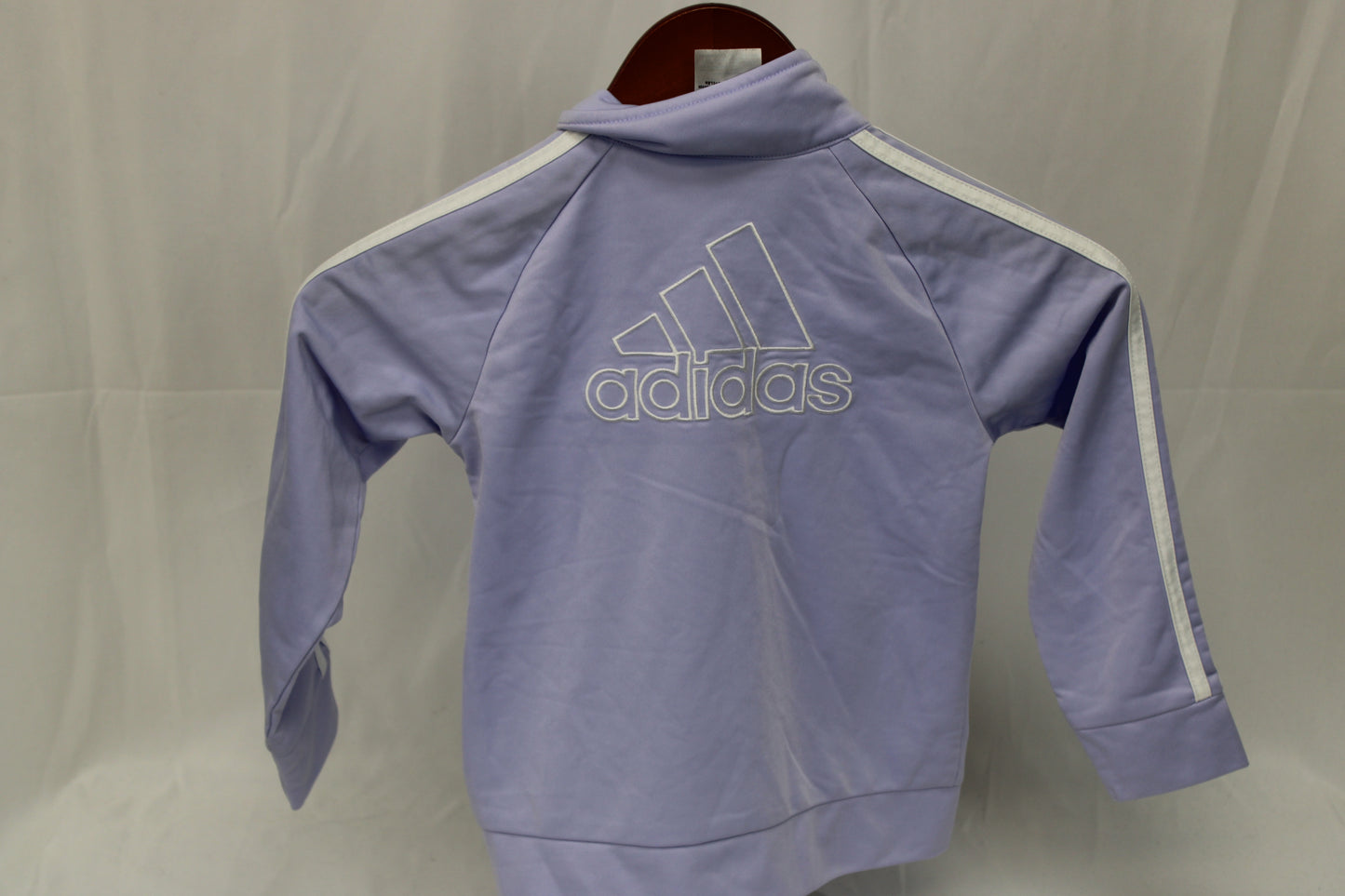 Adidas Athletic Zip-Up Jacket, Purple, Girls S