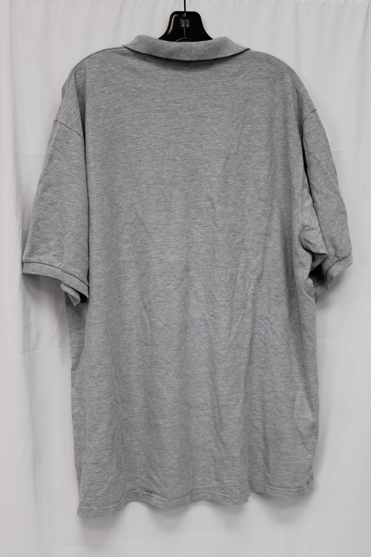 AS Sports Nebraska Short Sleeve Polo, Gray, Men’s XXL