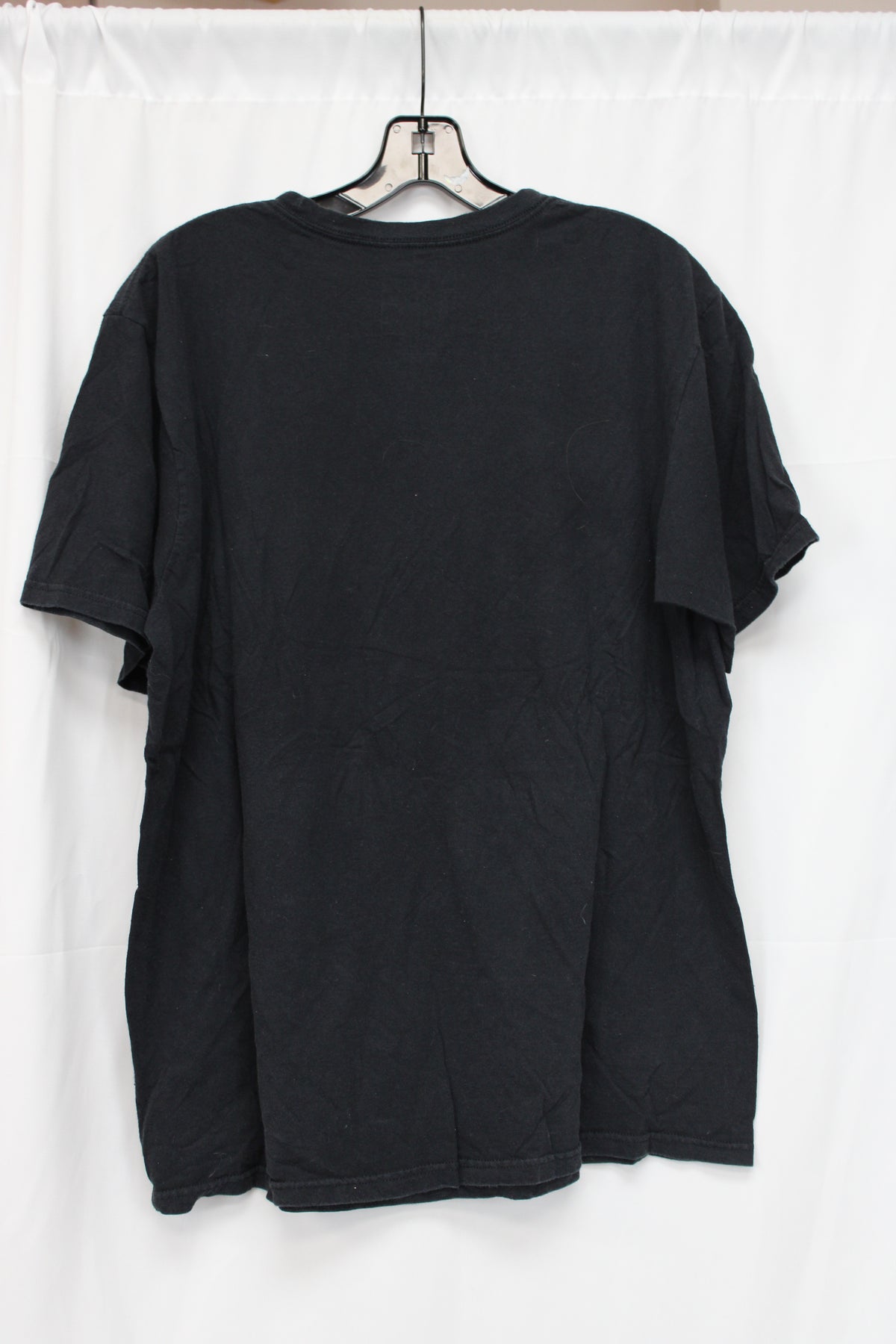 Adidas The Go-To Tee Short Nebraska Short Sleeve Shirt, Black, Men’s L