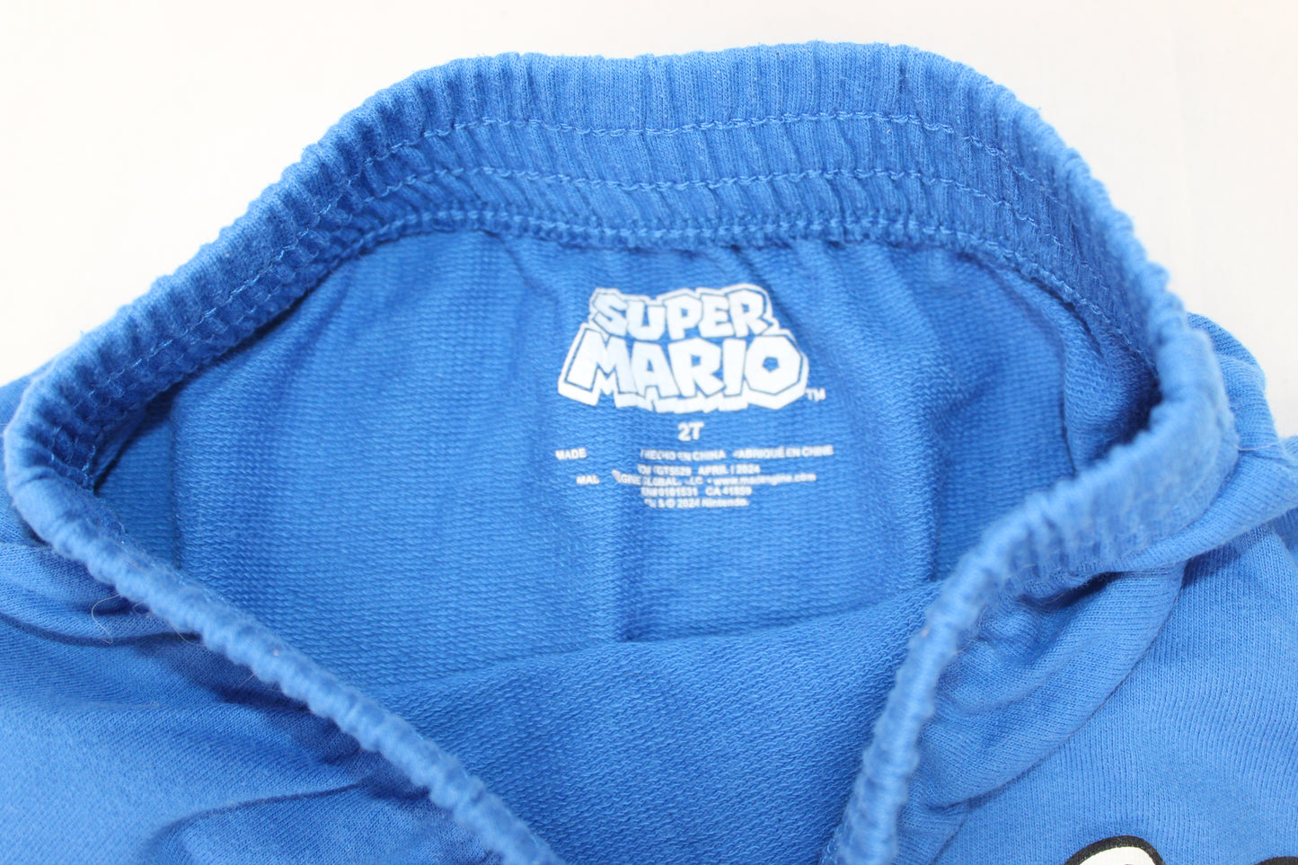 Super Mario Shorts, Blue, Boys 2T