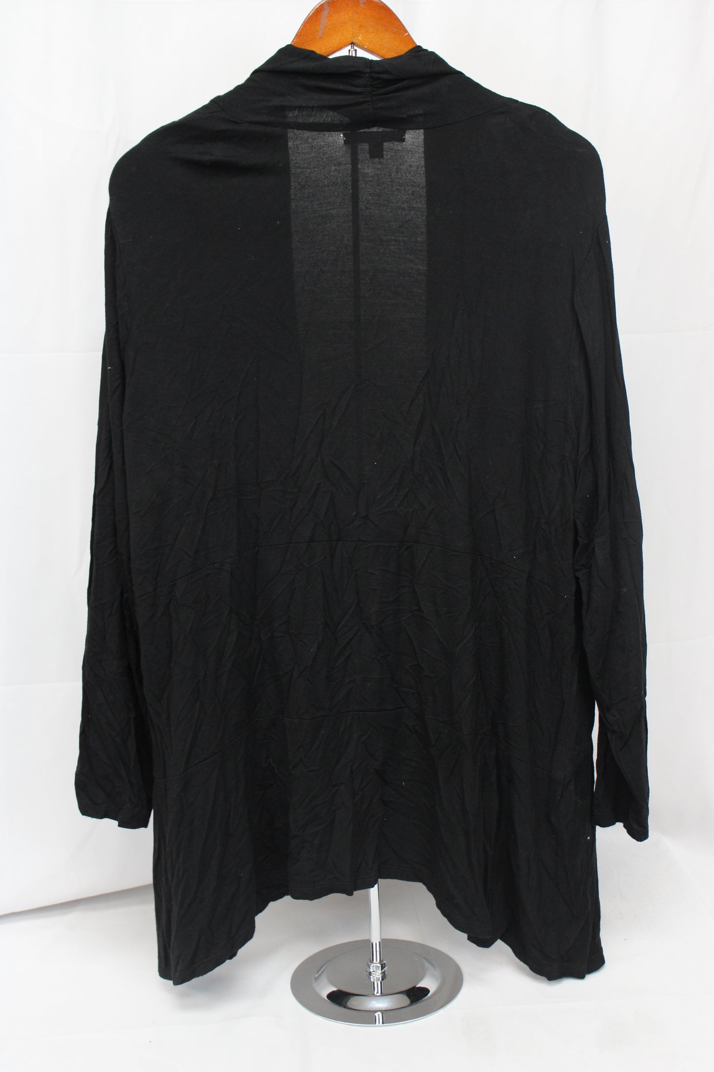 Notations Cardigan, Black, Women’s XXL
