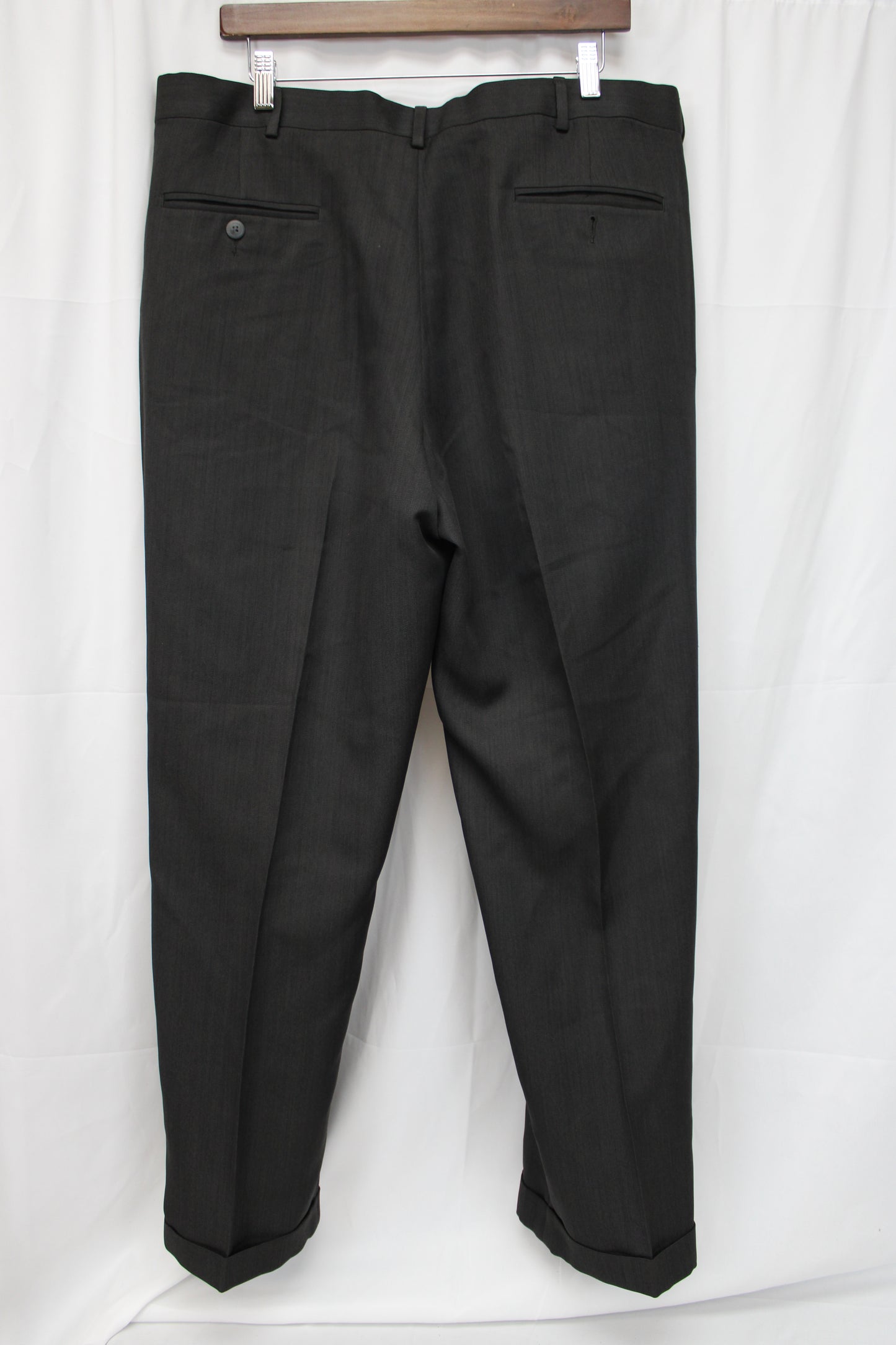 Haggar Trousers, Black, Men’s 38/30