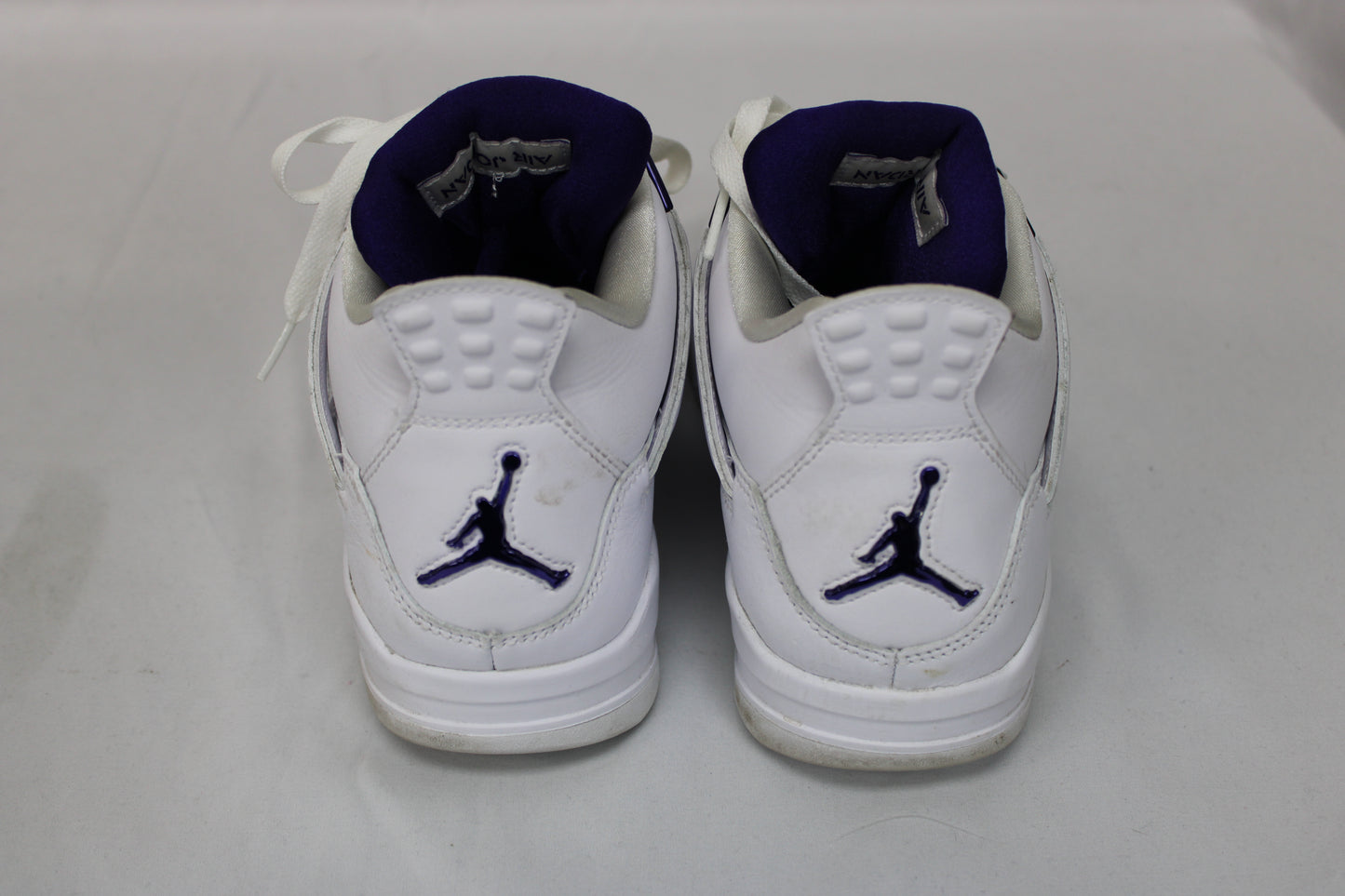 Jordan Retro 4 Metallic Purple Sneakers, Men’s 8.5