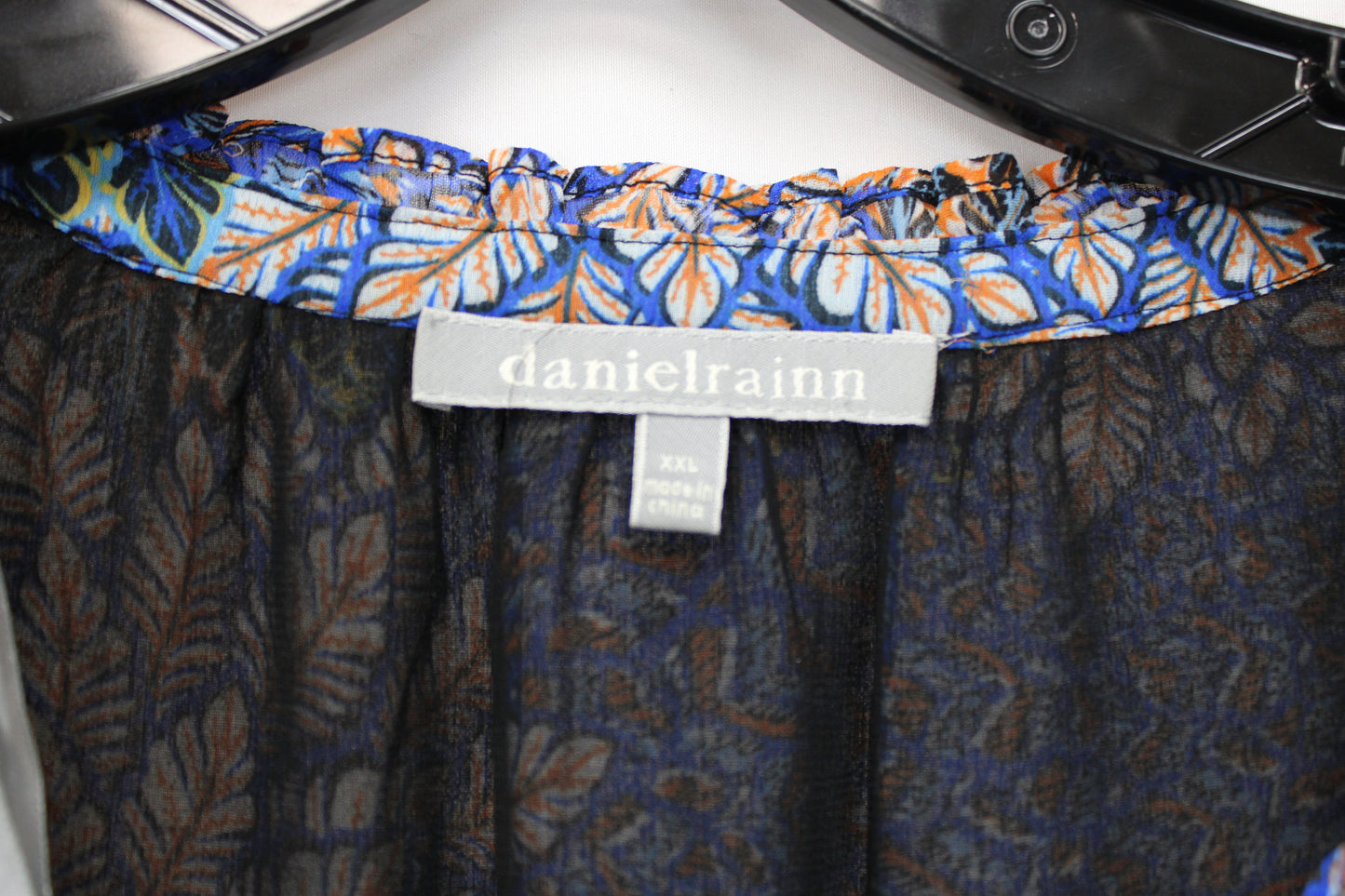 Danielrainn Sleeveless Print Blouse, Women’s XXL
