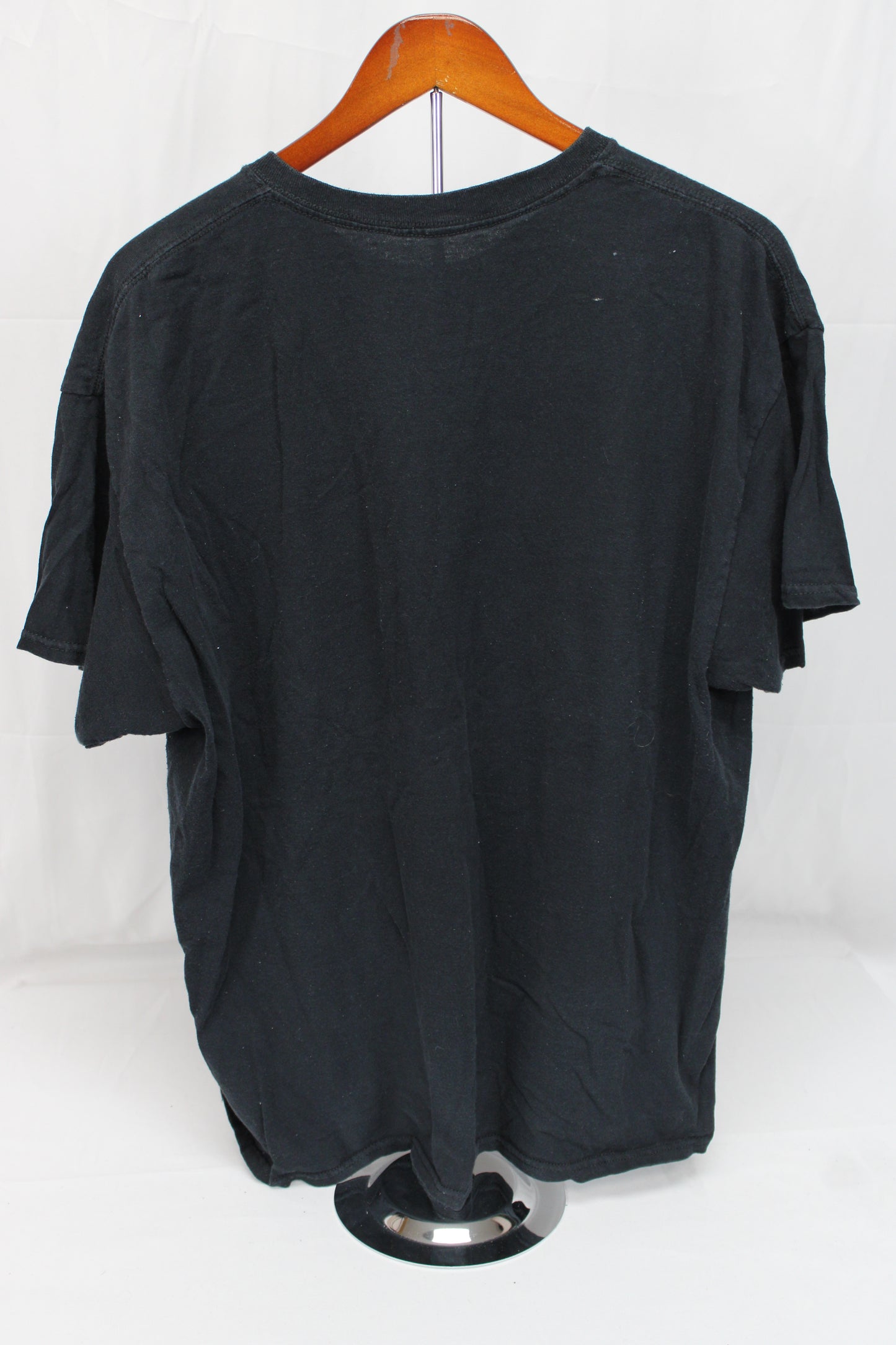 Mens Black Graphic T-Shirt, XL