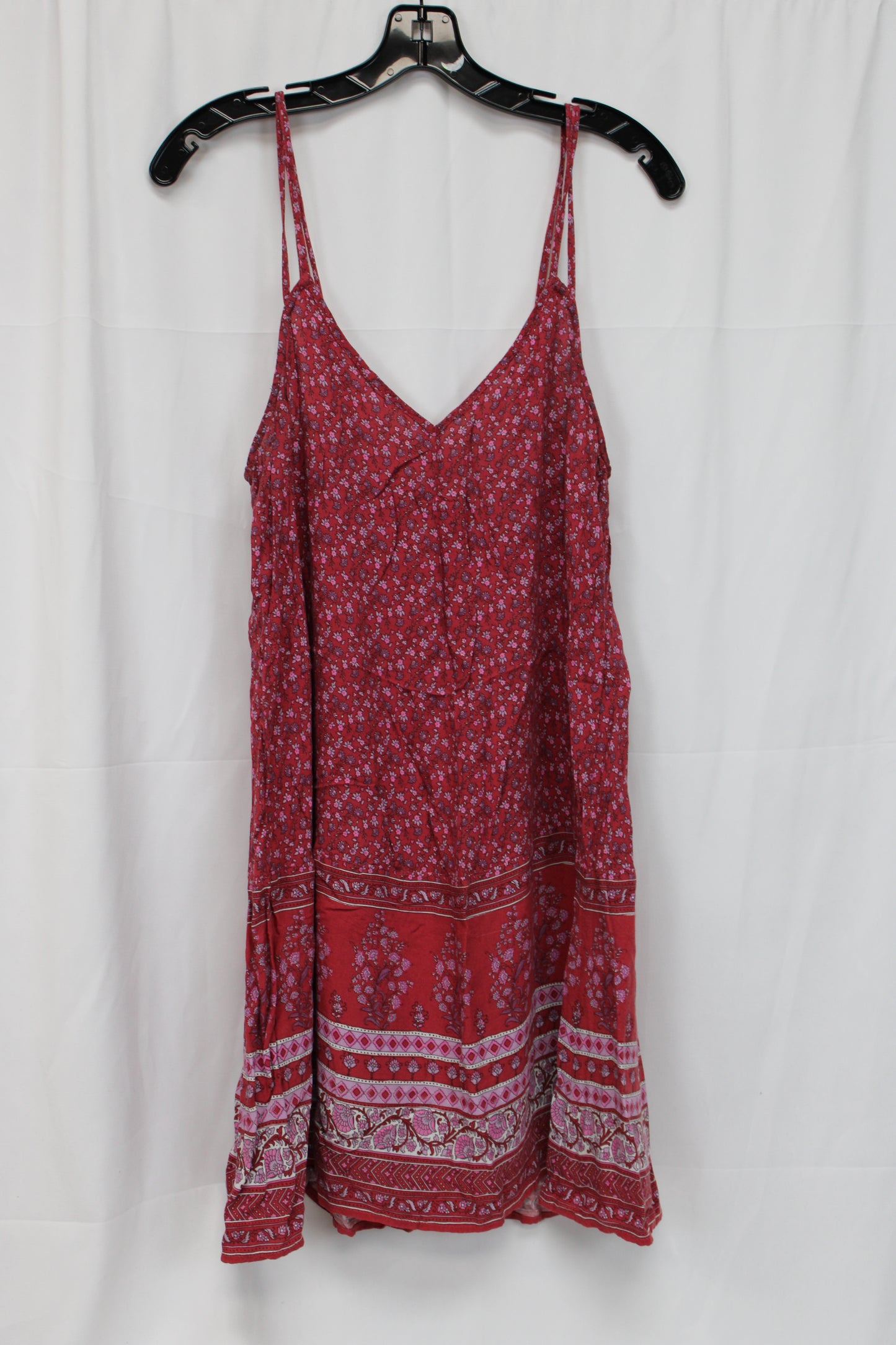 American Eagle Outfitters Floral Print Dress, Red, Women’s M