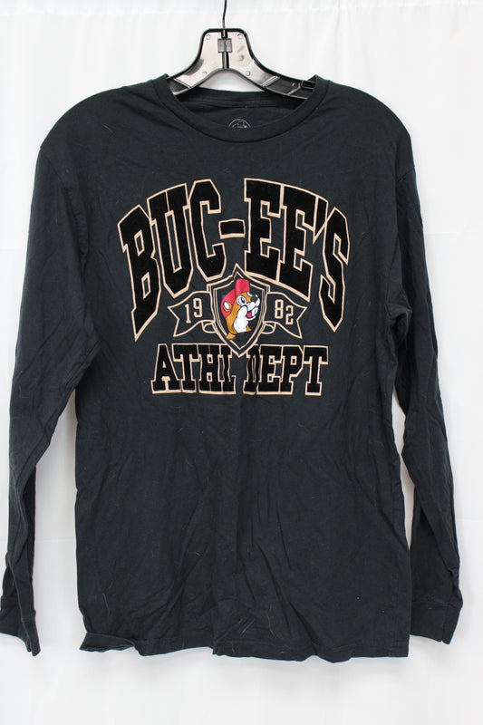 Buc-ee’s Athletic Dept Long Sleeve T-Shirt, Black, Men’s M