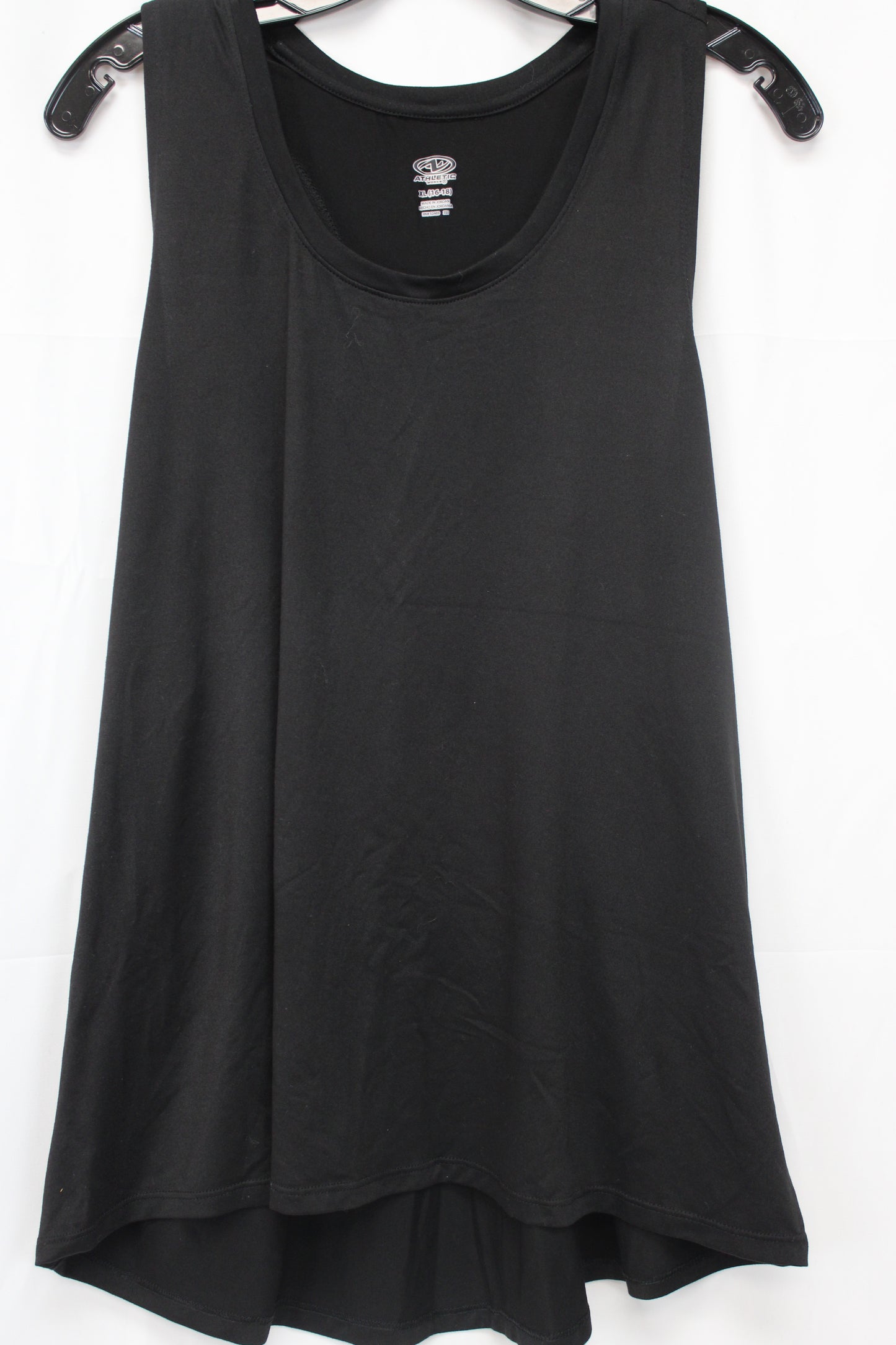 Athletic Works Tank Top, Black, Women’s XL