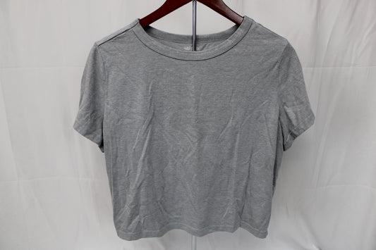 Wild Fable Cropped T-Shirt, Gray, Women’s XXL
