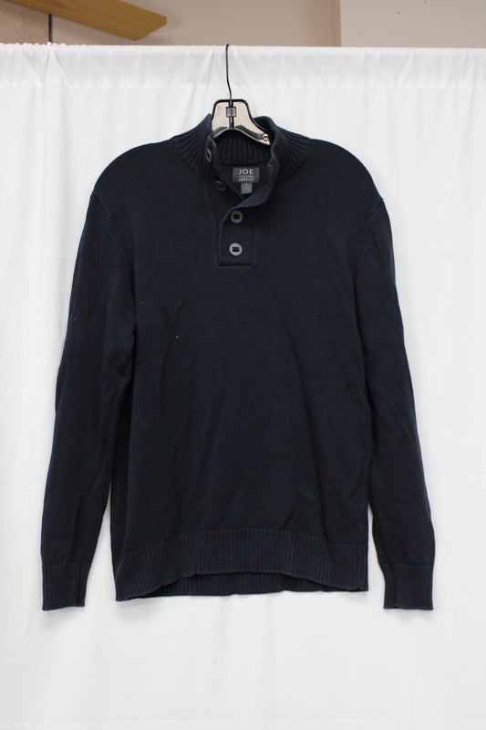 Jospeh Abboud Long Sleeve Sweater, Black, Men’s S