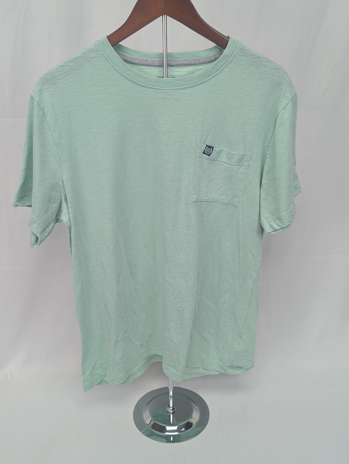 Chaps Ralph Lauren classic short sleeve cotton t-shirt, sea green, Men's M