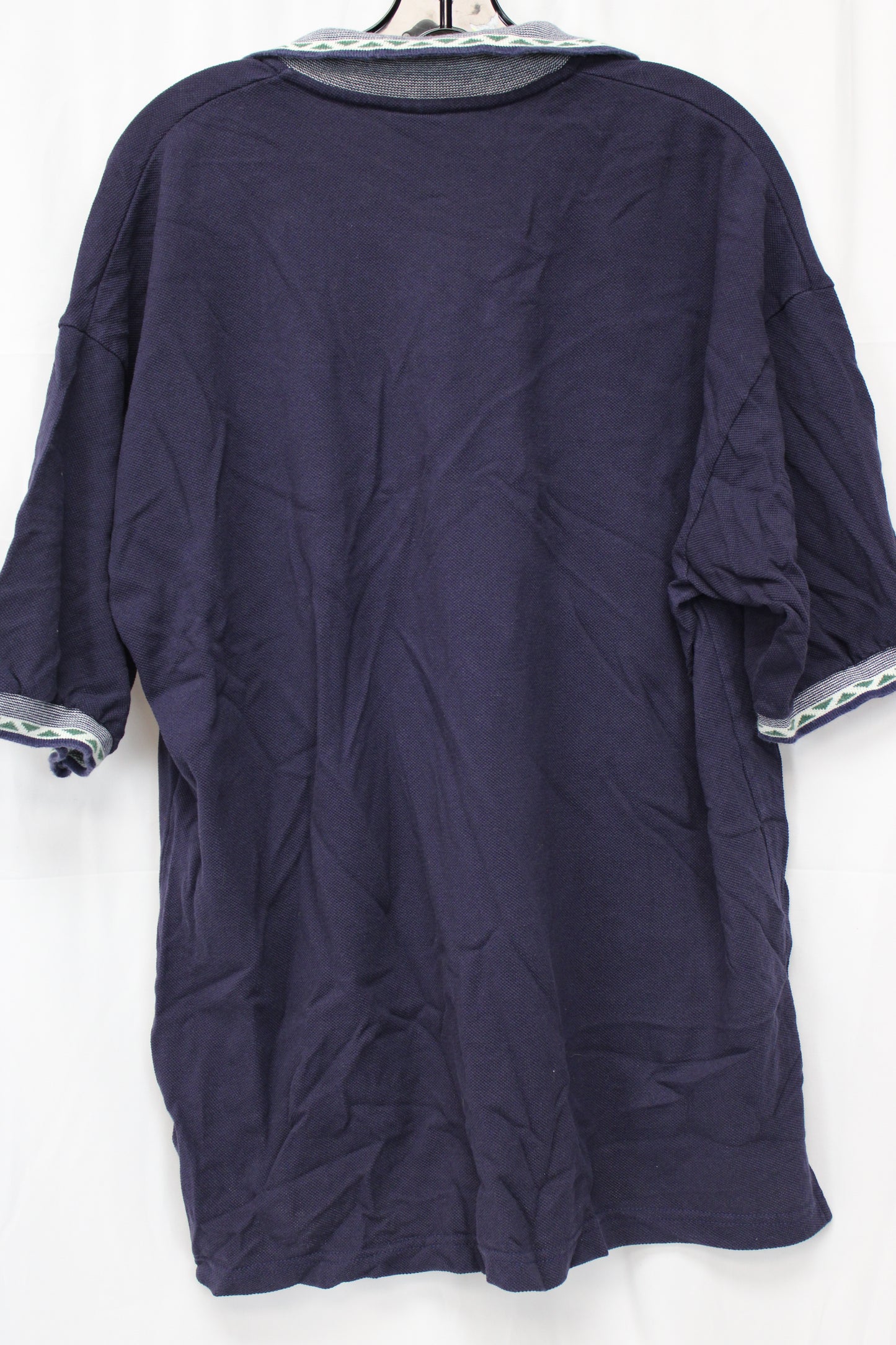Delta Colorado Central Station Casino Short Sleeve Polo, Navy, Men’s XL