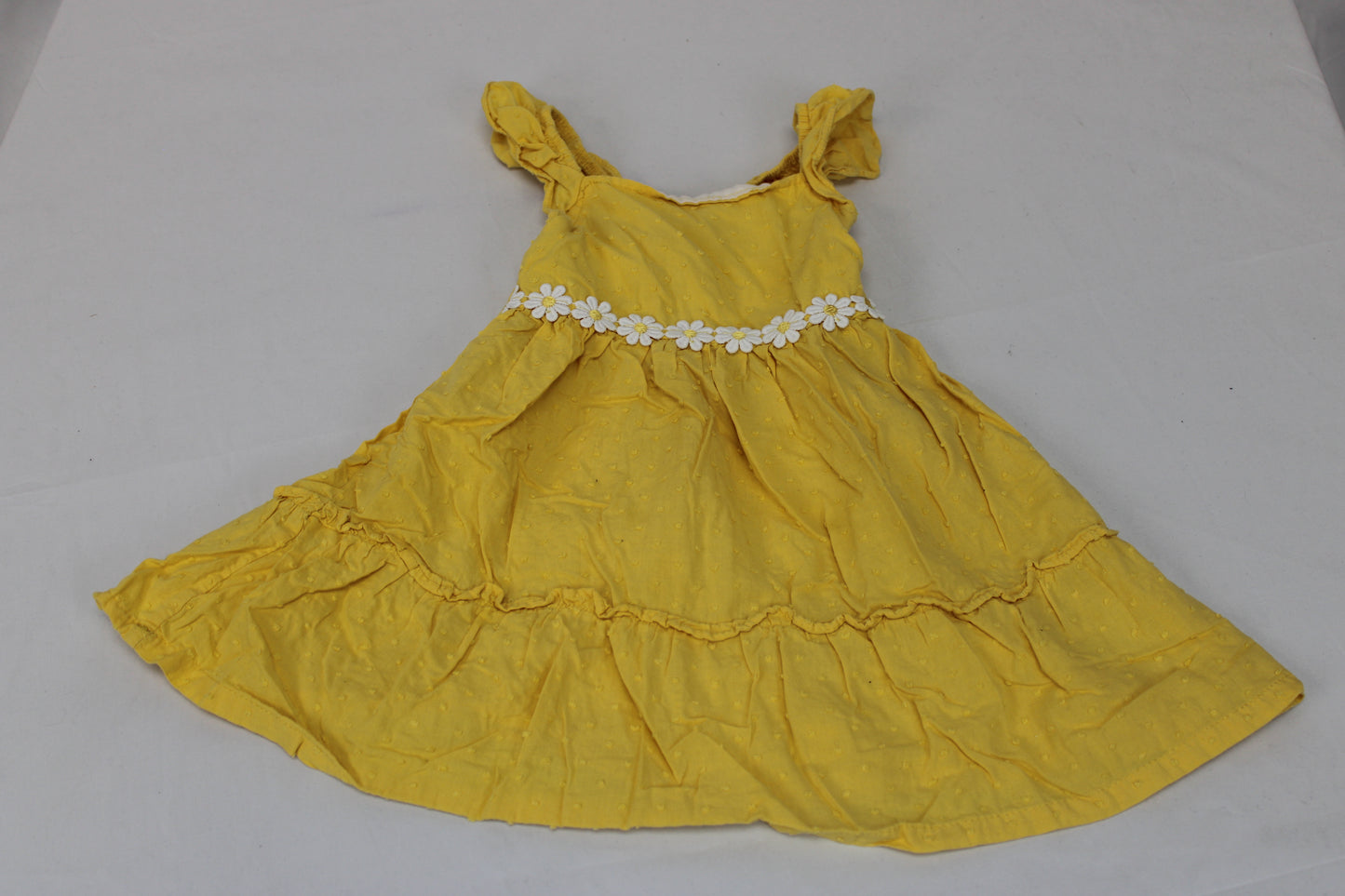 Penelope Mack Dress, Yellow, Girls 3T
