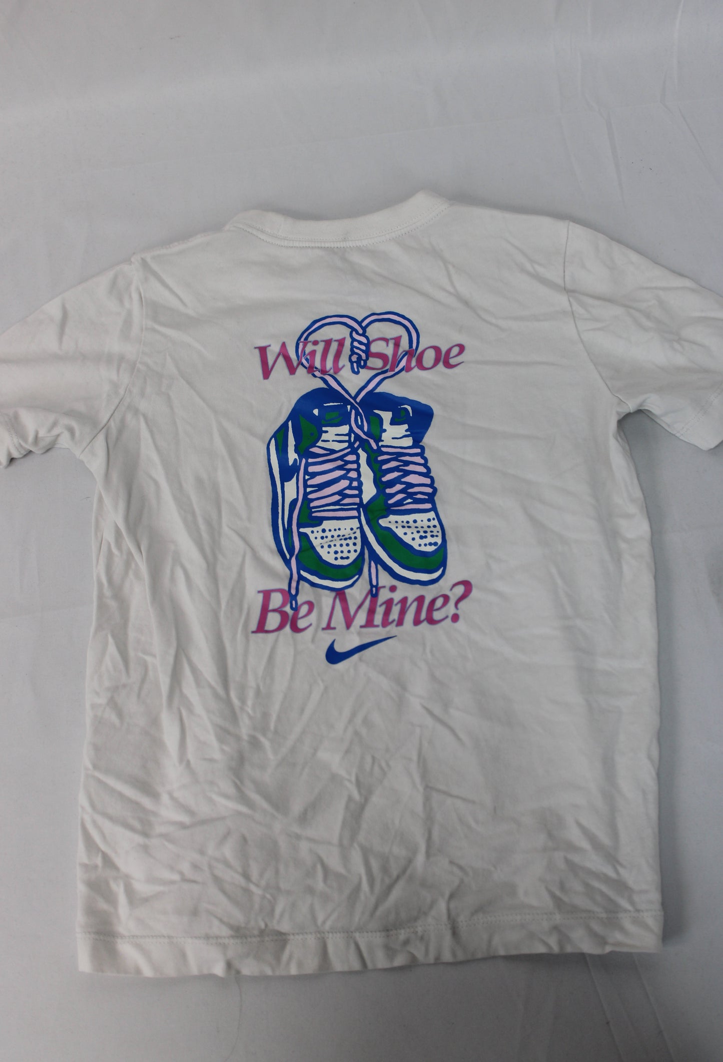 Nike Will Shoe Be Mine Shirt, Youth M