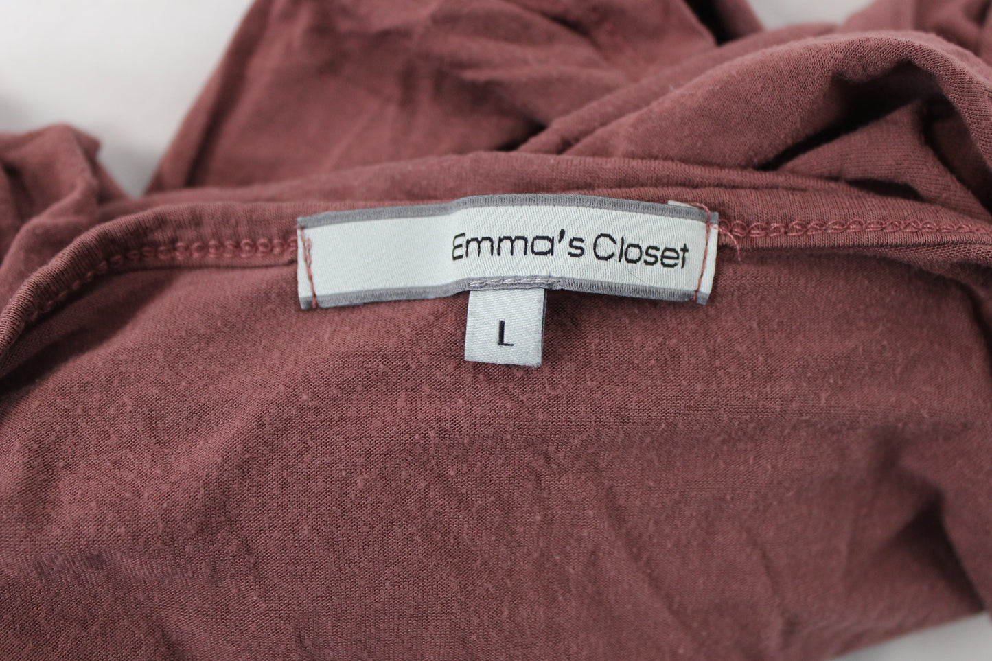 Emma’s Closet Tank Top, Burgundy, Women’s L