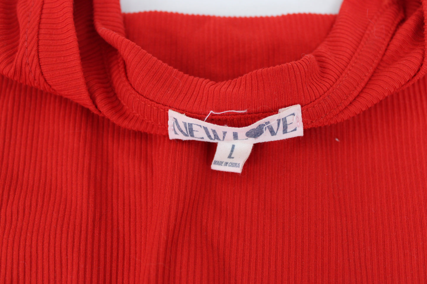New Love Long Sleeve Bow Shirt, Red, Girls L