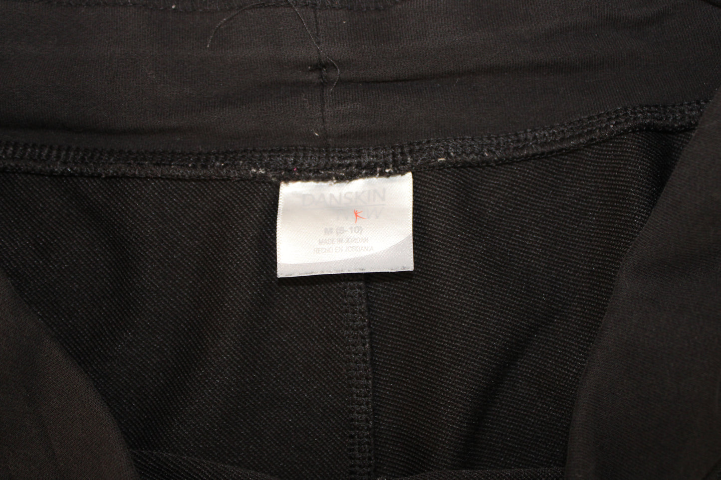 Danskin Cropped Shorts, Black, Women’s M