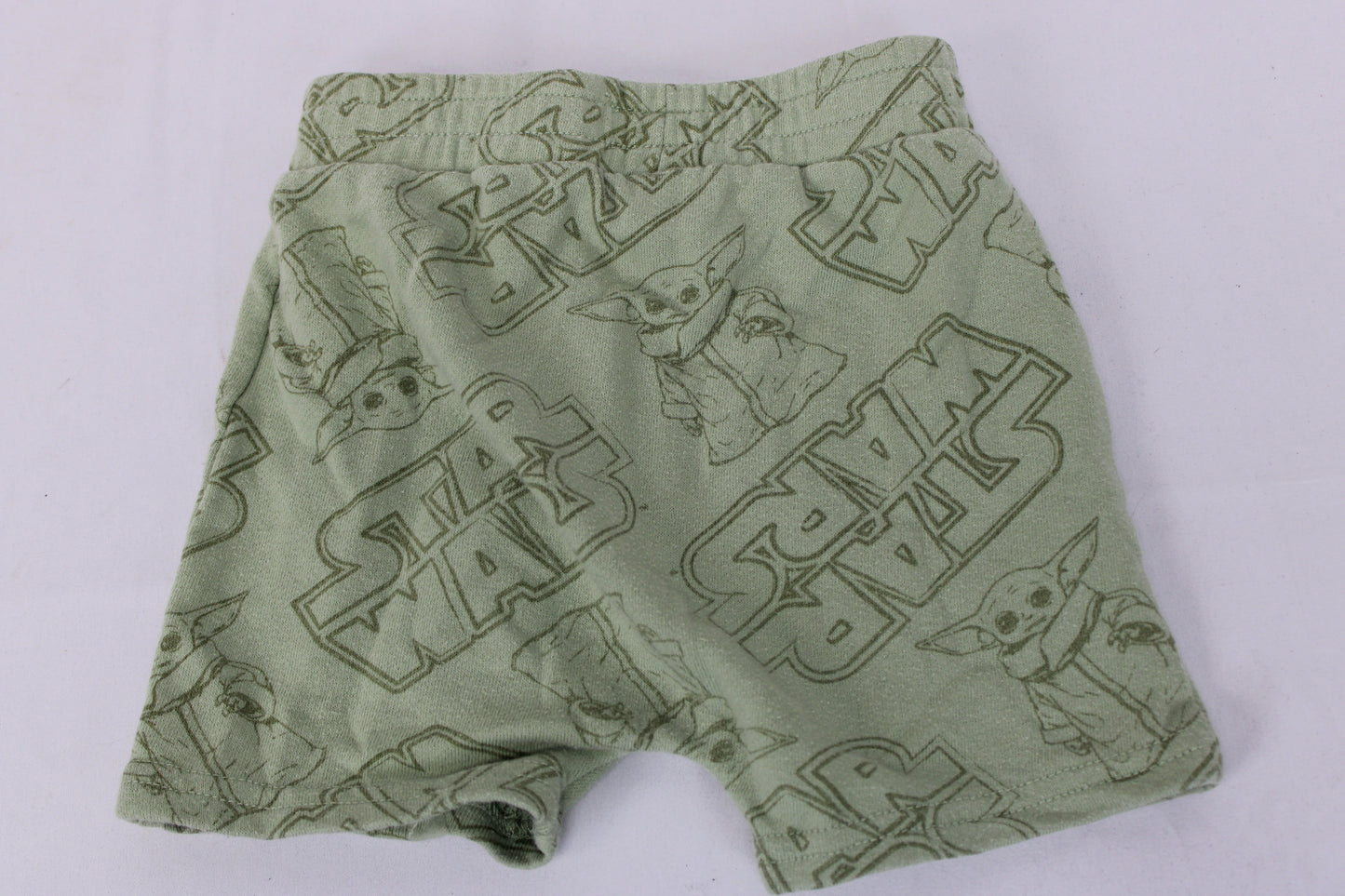 Star Wars Yoda Sweatshorts, Green, Boys 2T