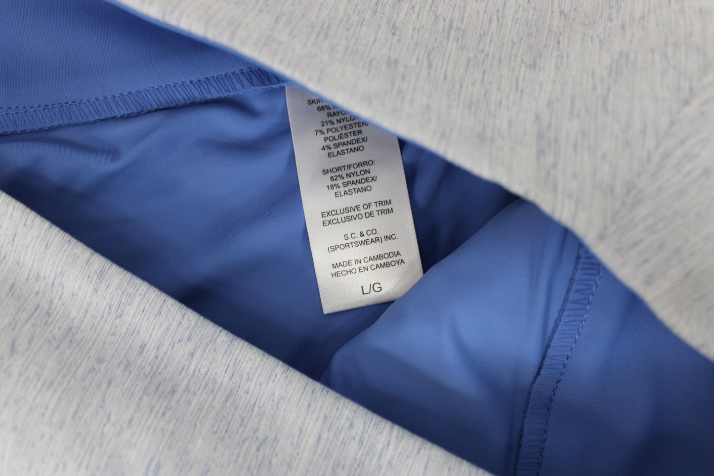 S.C. & CO. Sports Skirt, Women’s L