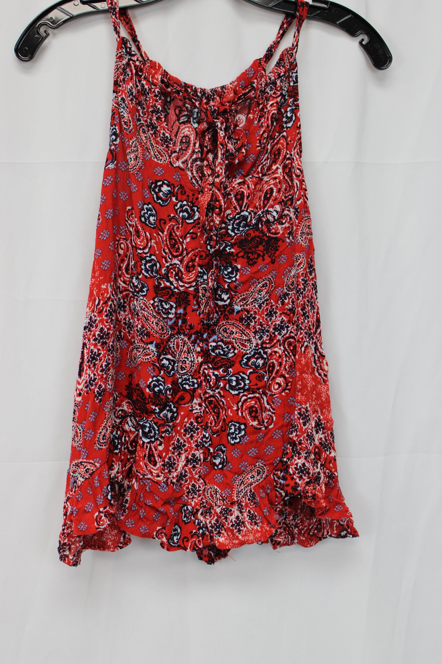 Maurices Patterned Tank Top, Red, Women’s L