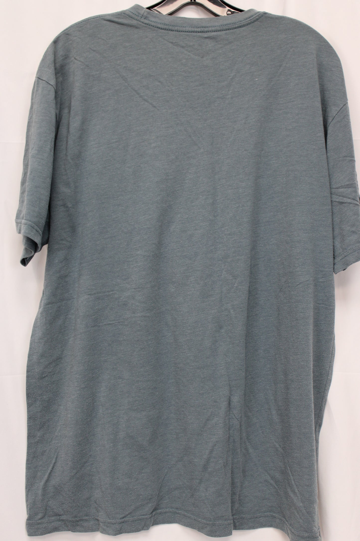 Love in Faith Motivational Everyday T-Shirt, Gray, Women’s XL