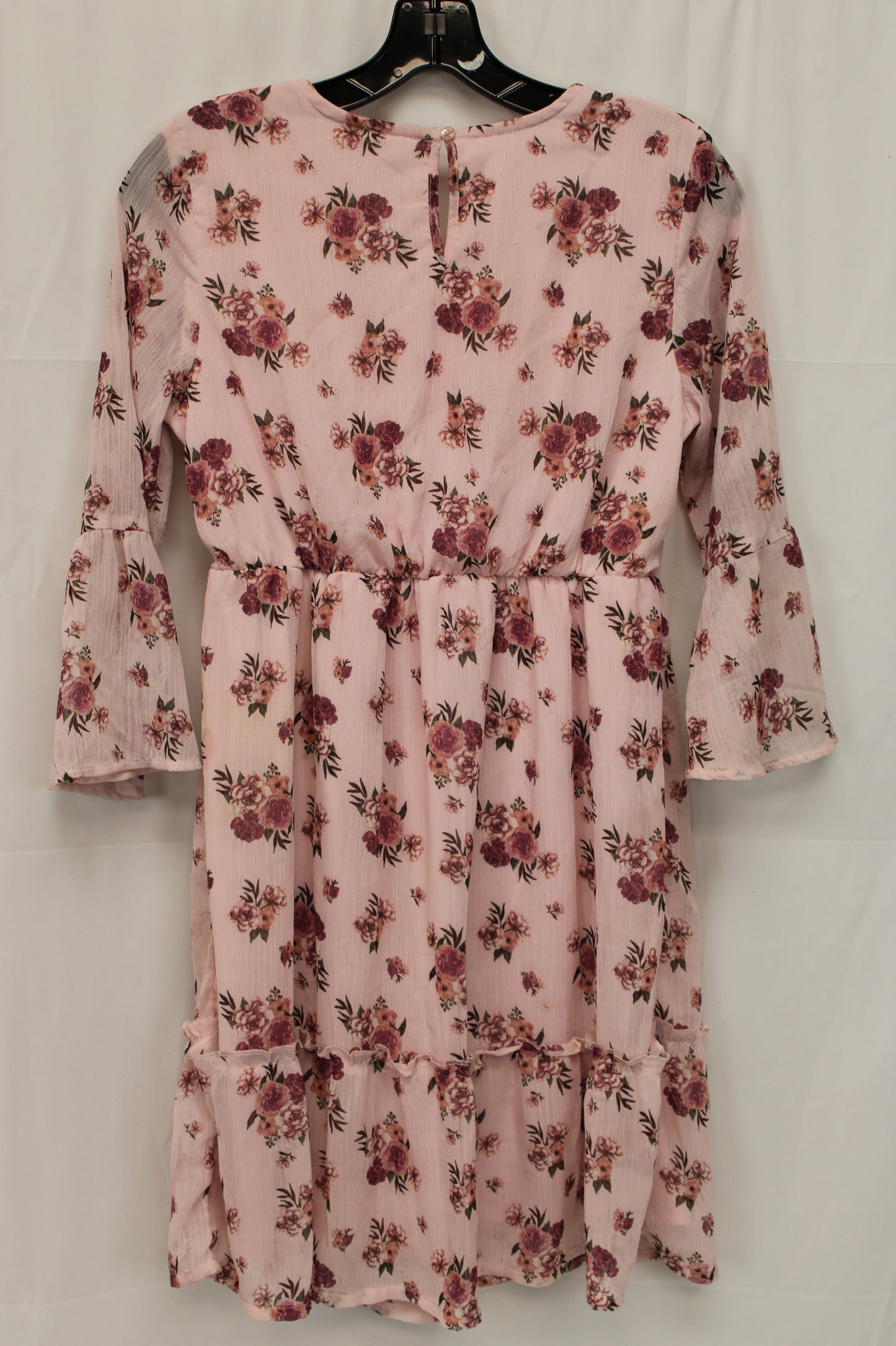 Wonder Nation Floral Dress, Pink, Girls XL