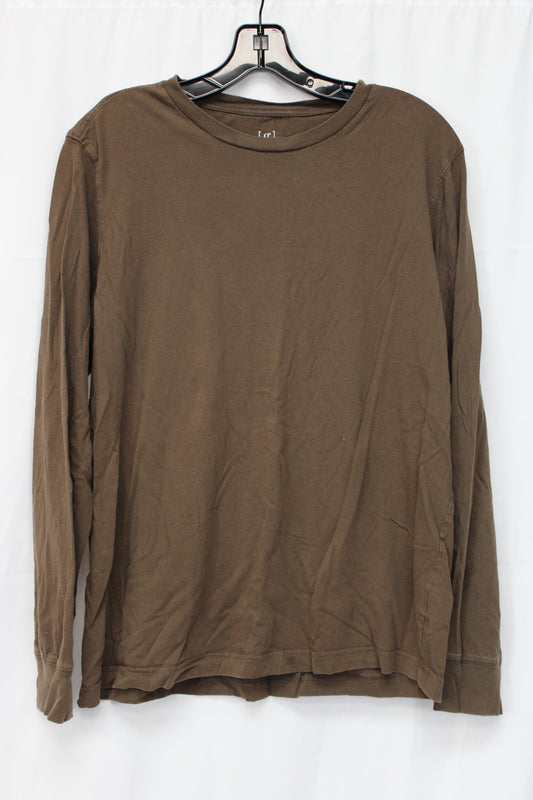 George Long Sleeve T-Shirt, Brown, Men’s M