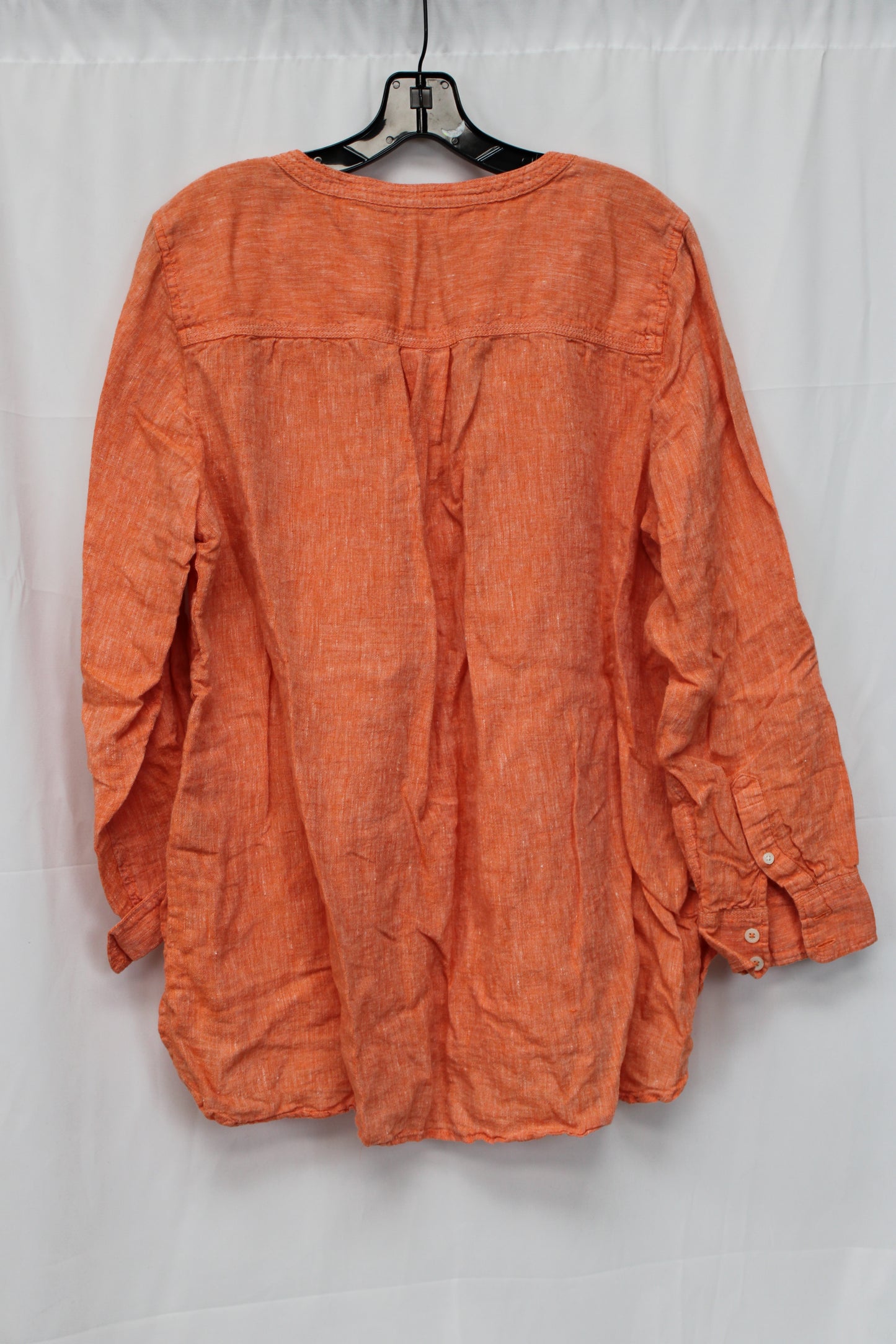 Tailbots Long Sleeve Blouse, Orange, Women’s XL
