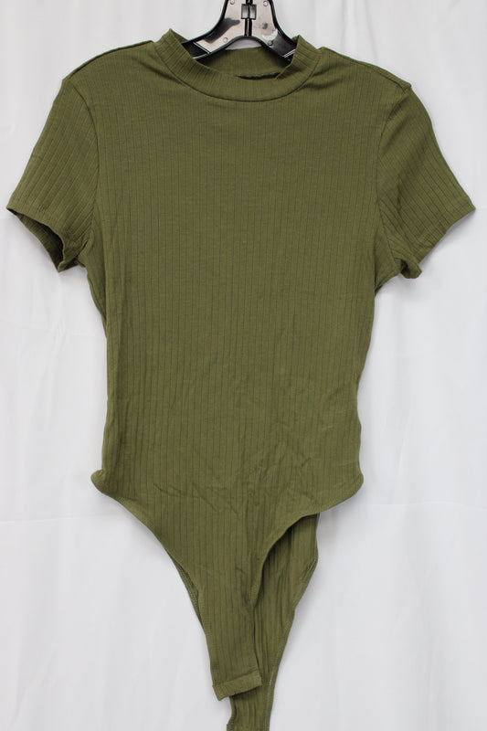 SHEIN Bodysuit, Olive Green, Women’s L