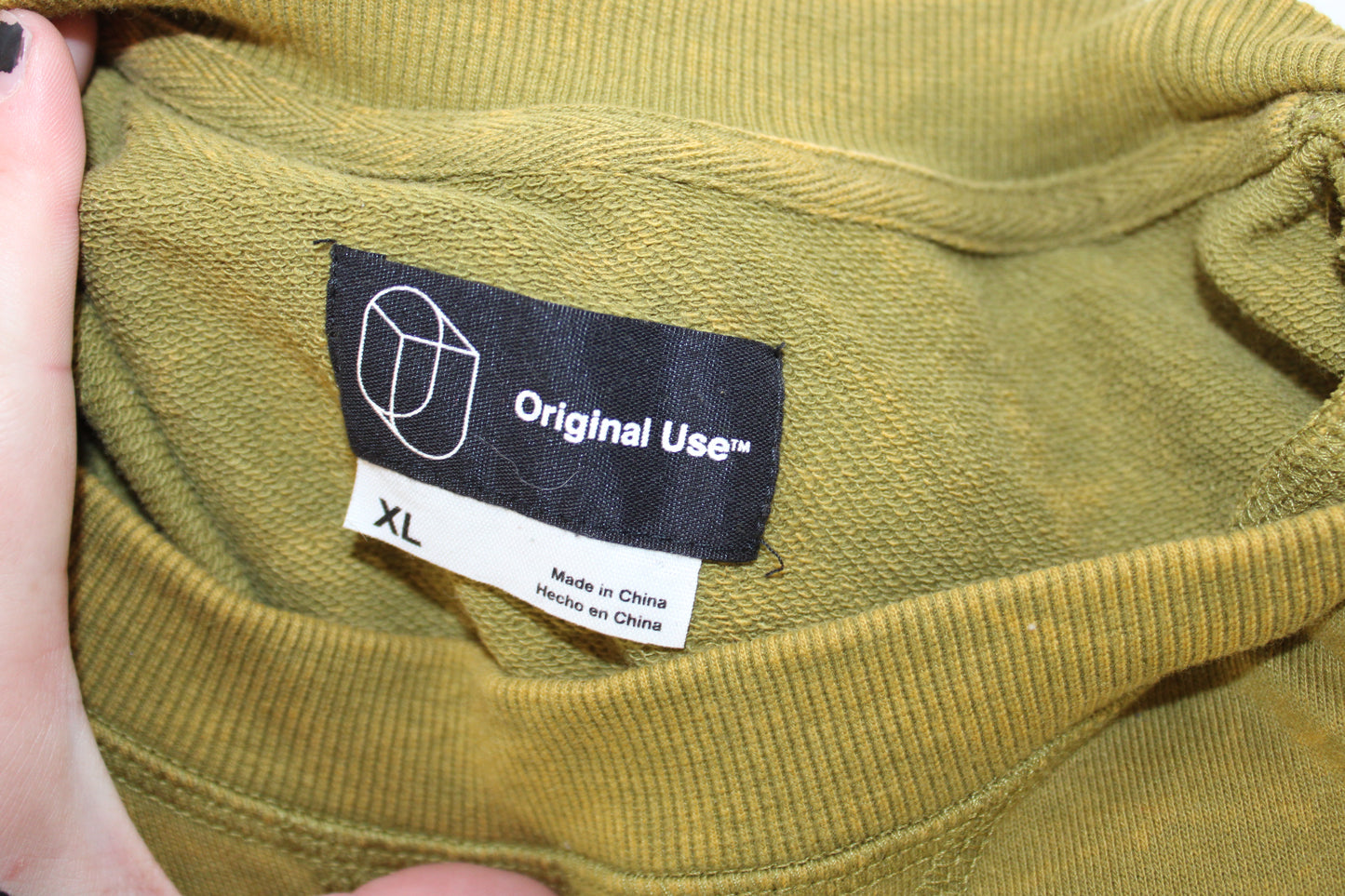 Original Use Long Sleeve Shirt, Green, Men’s XL