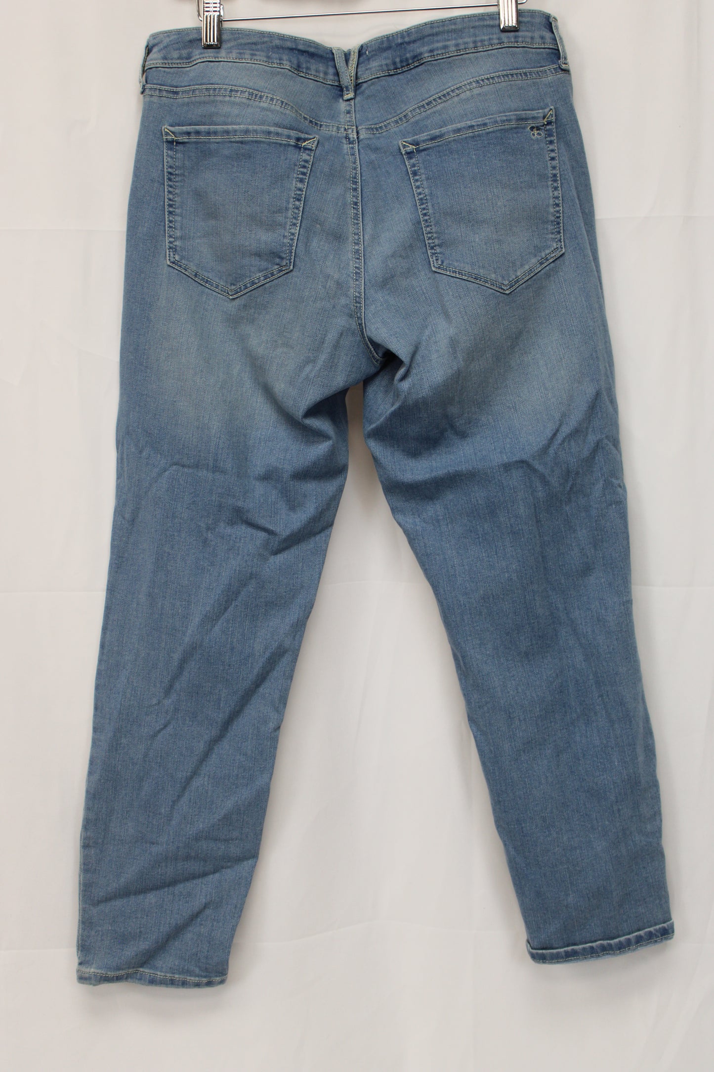 Jessica Simpson Rolled Cropped Skinny Jeans, Lightwash, Women’s 12/31